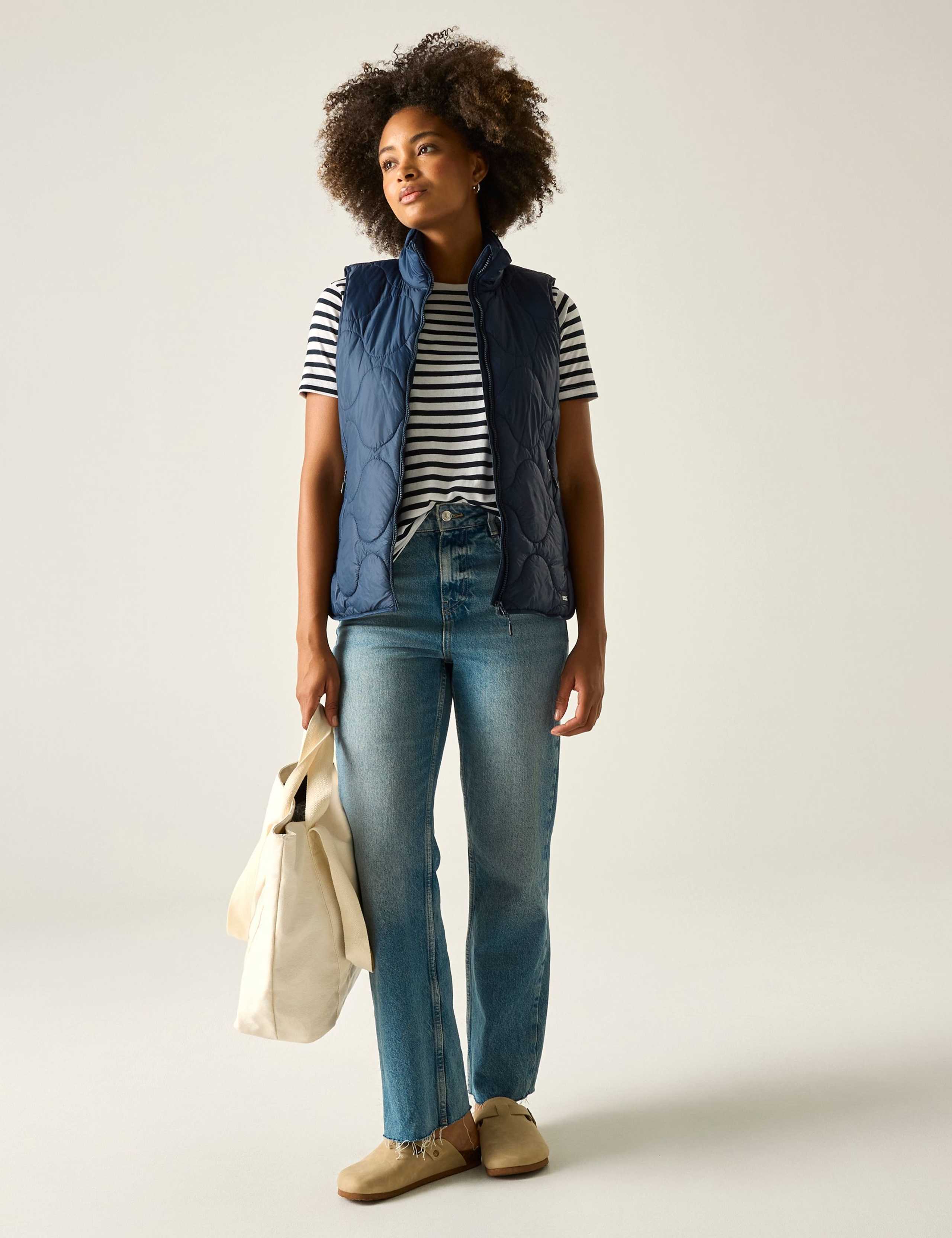 Carlotte Quilted Funnel Neck Gilet 3 of 5