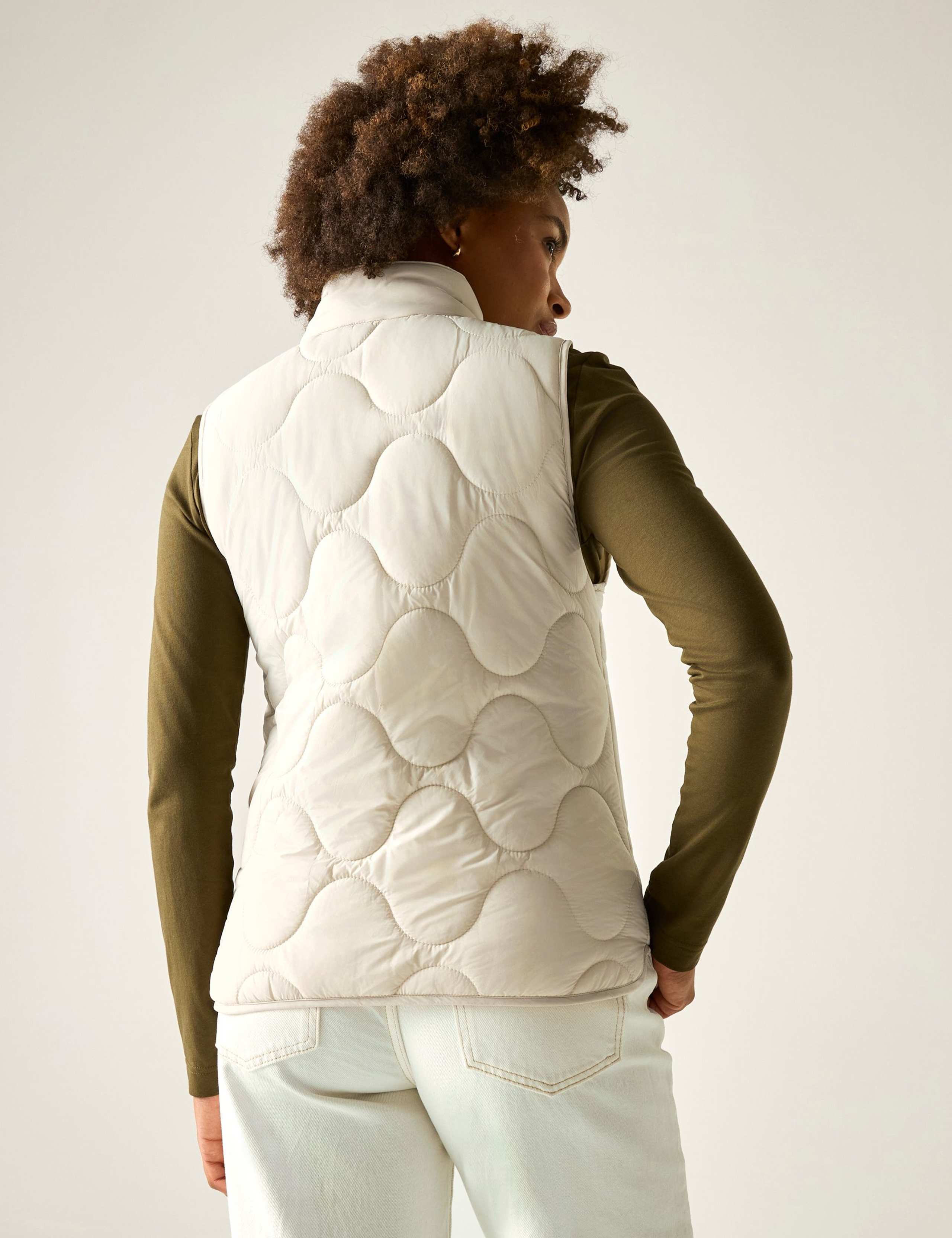 Carlotte Quilted Funnel Neck Gilet 5 of 6