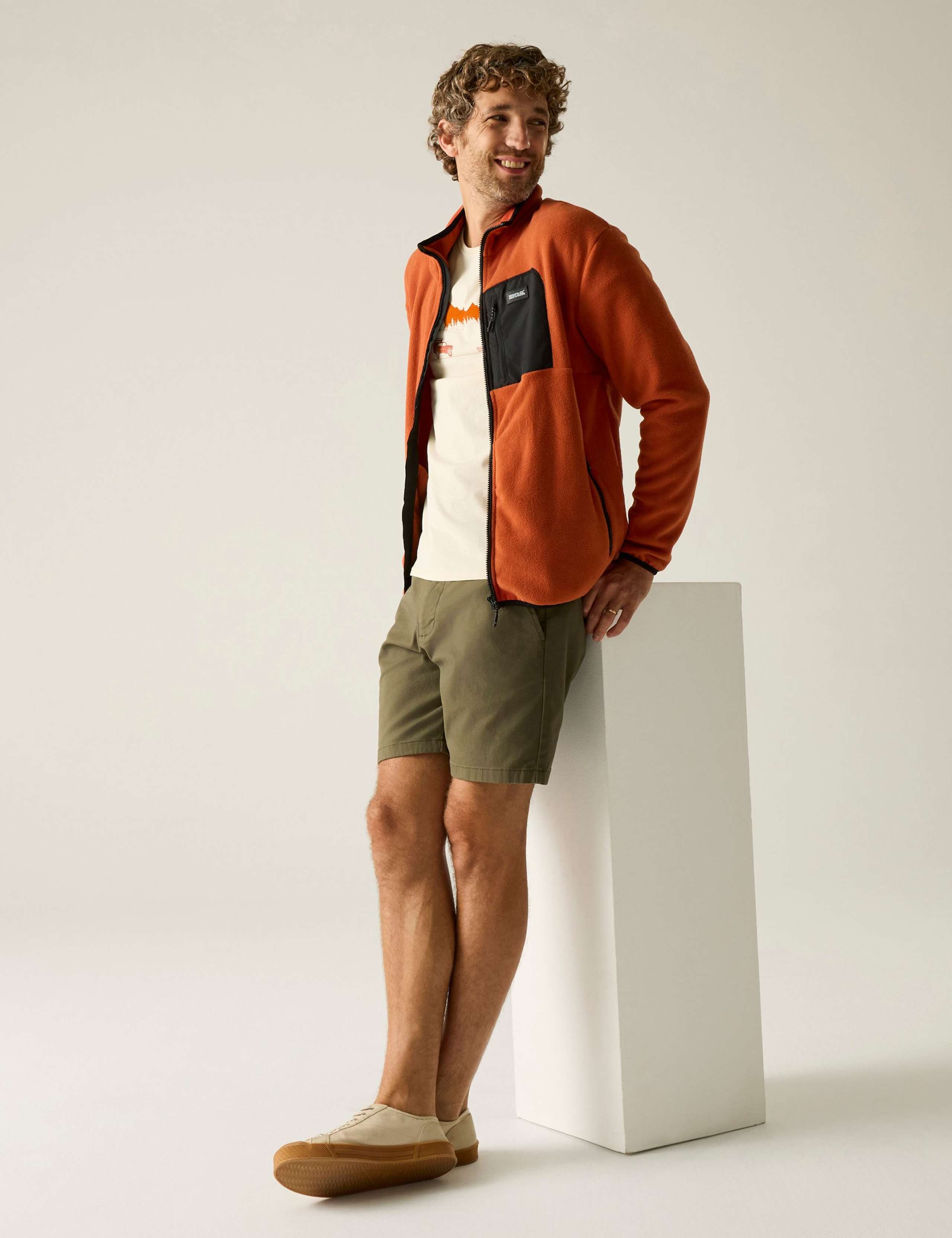 Frankie Fleece Funnel Neck Zip Up Jacket 3 of 5