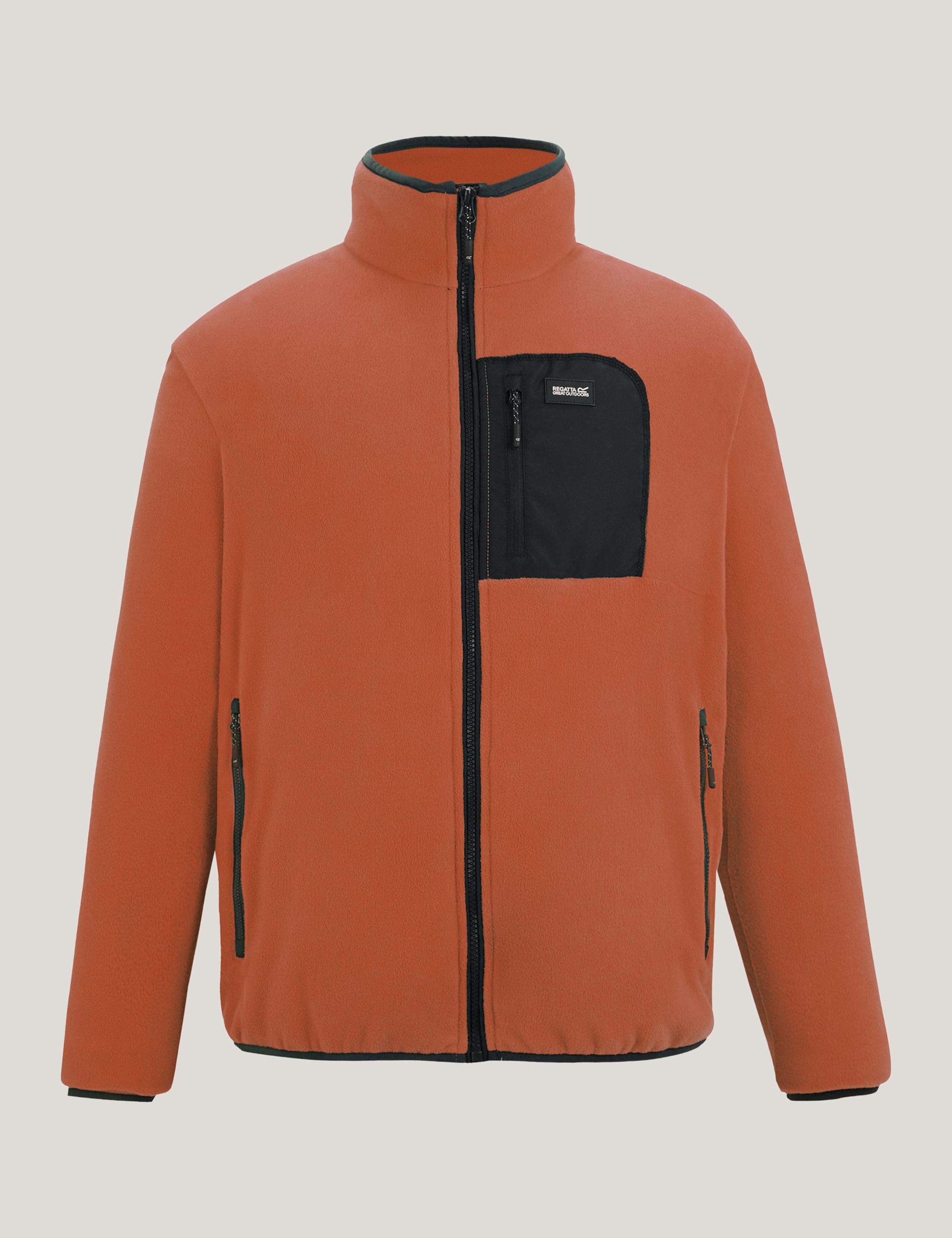 Frankie Fleece Funnel Neck Zip Up Jacket 2 of 5