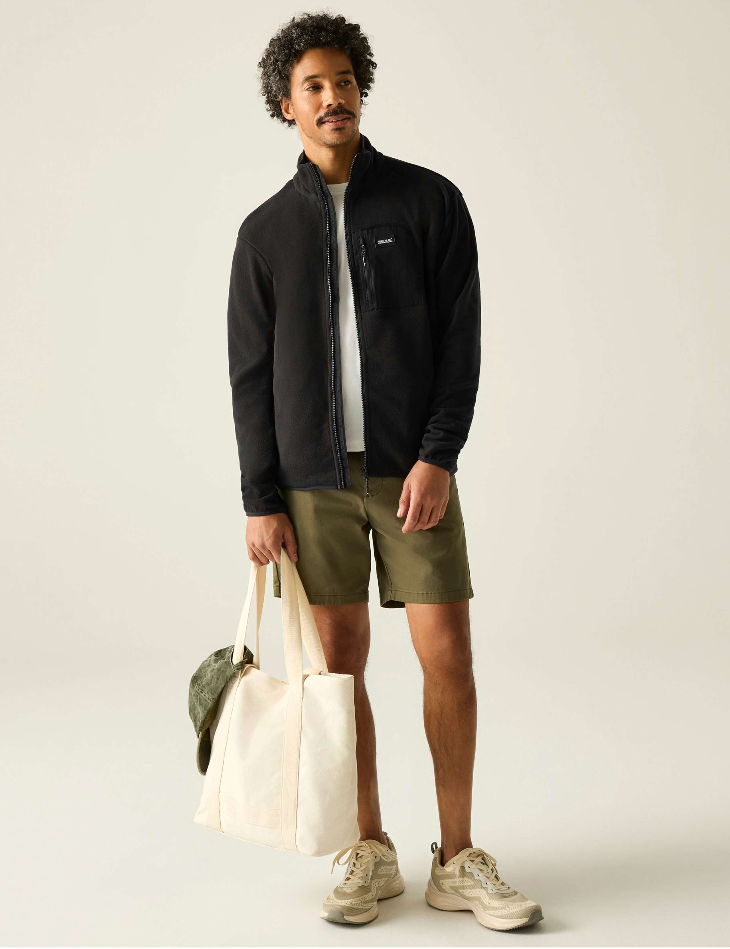 Frankie Fleece Funnel Neck Zip Up Jacket 3 of 5