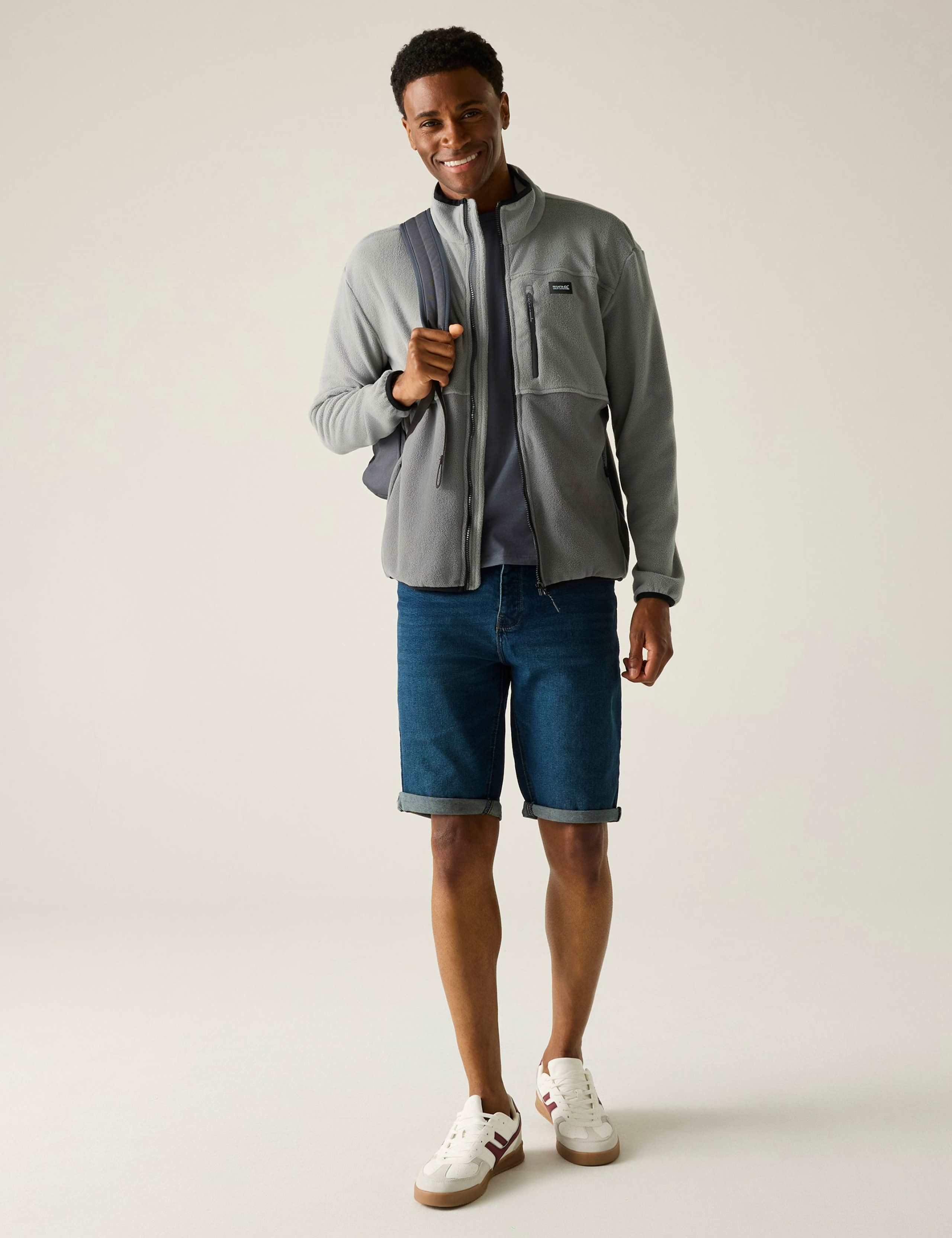 Frankie Colour Block Zip Up Fleece 3 of 5