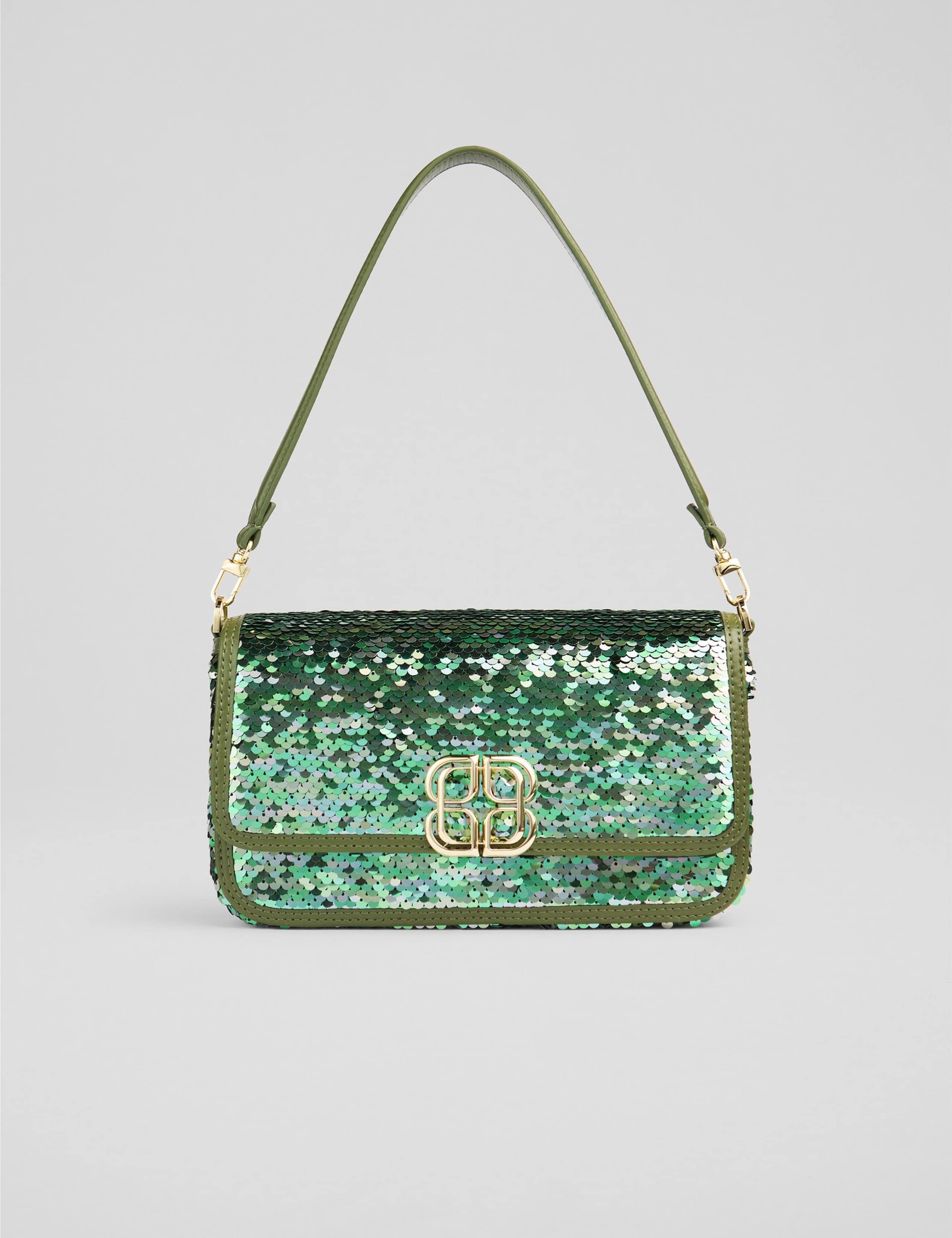 Sequin Sparkle Mini Shoulder Bag 1 of 3