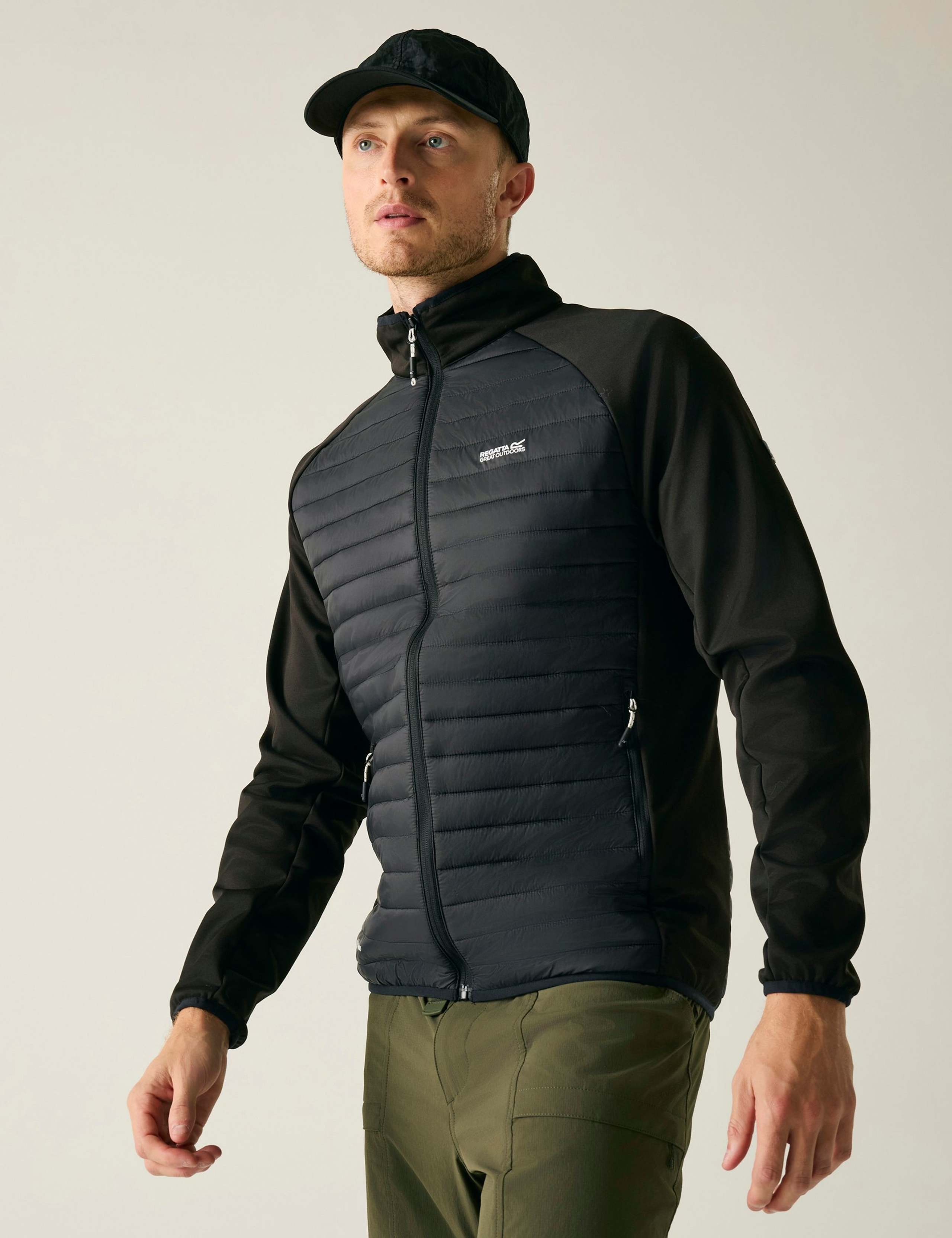 Clumber Hybrid Water-Repellent Jacket 1 of 6