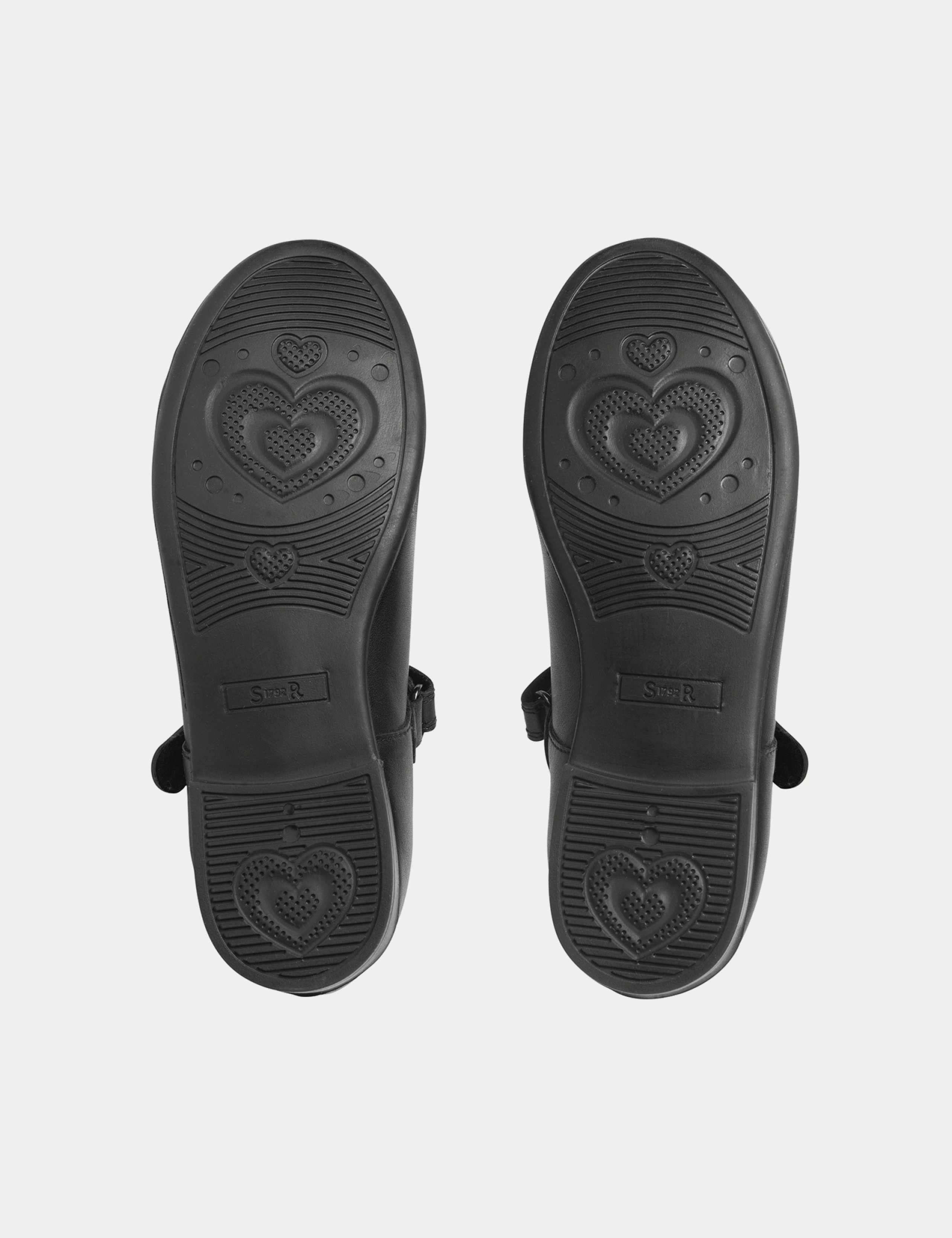 Kids' Leather Riptape School Shoes (9 Small - 3½ Large) 6 of 6