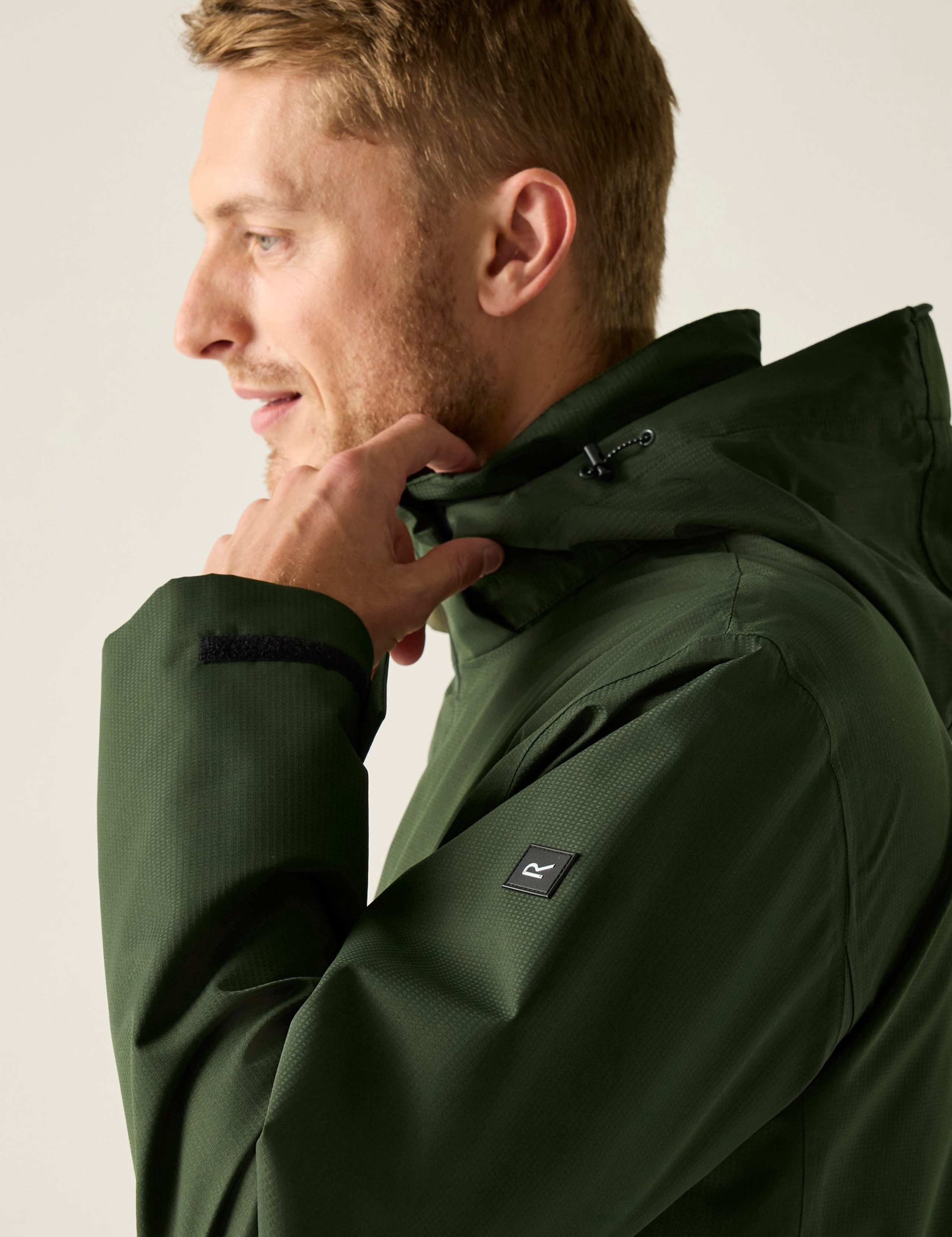 Oakhowe Waterproof Hooded Raincoat 5 of 9