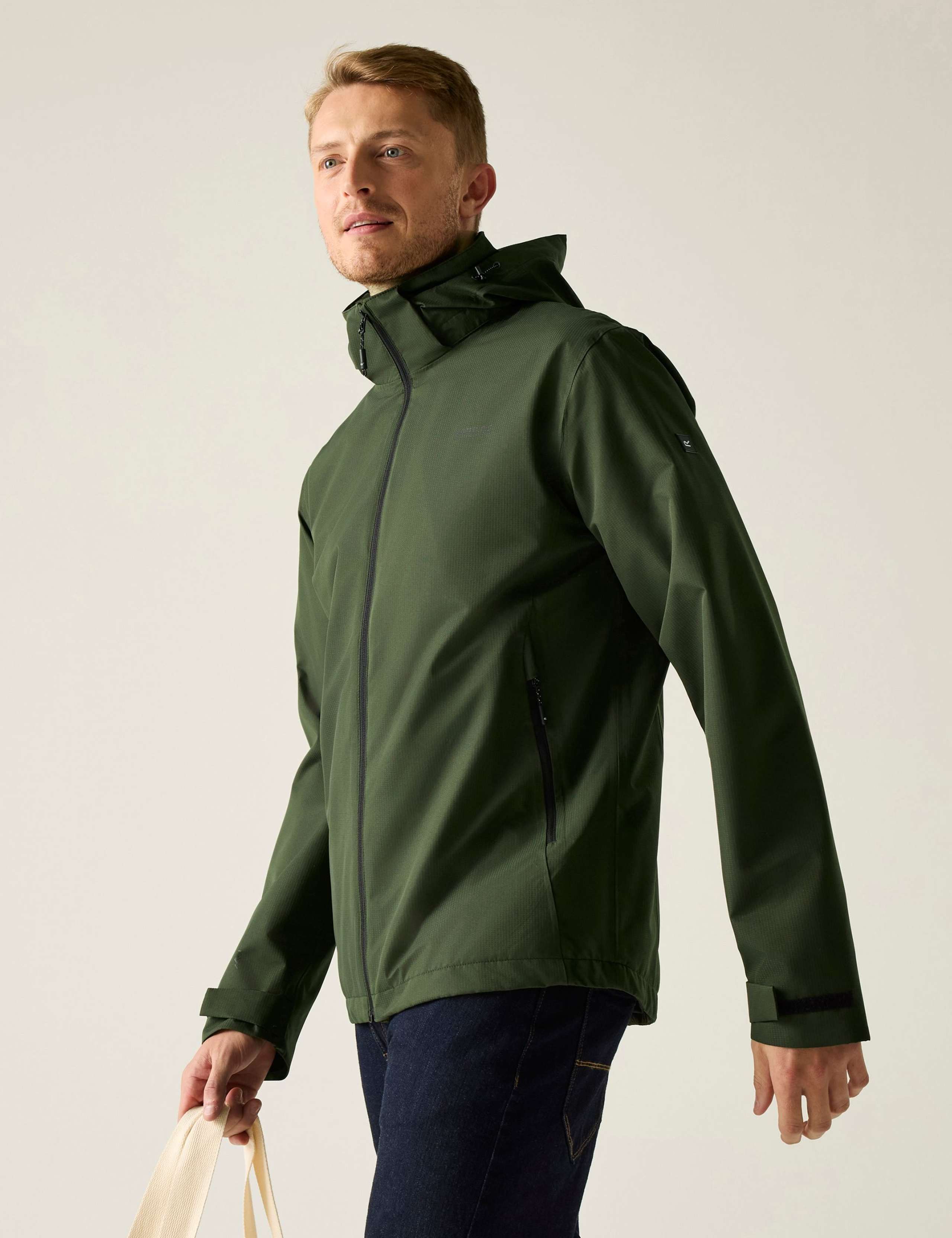 Oakhowe Waterproof Hooded Raincoat 9 of 9
