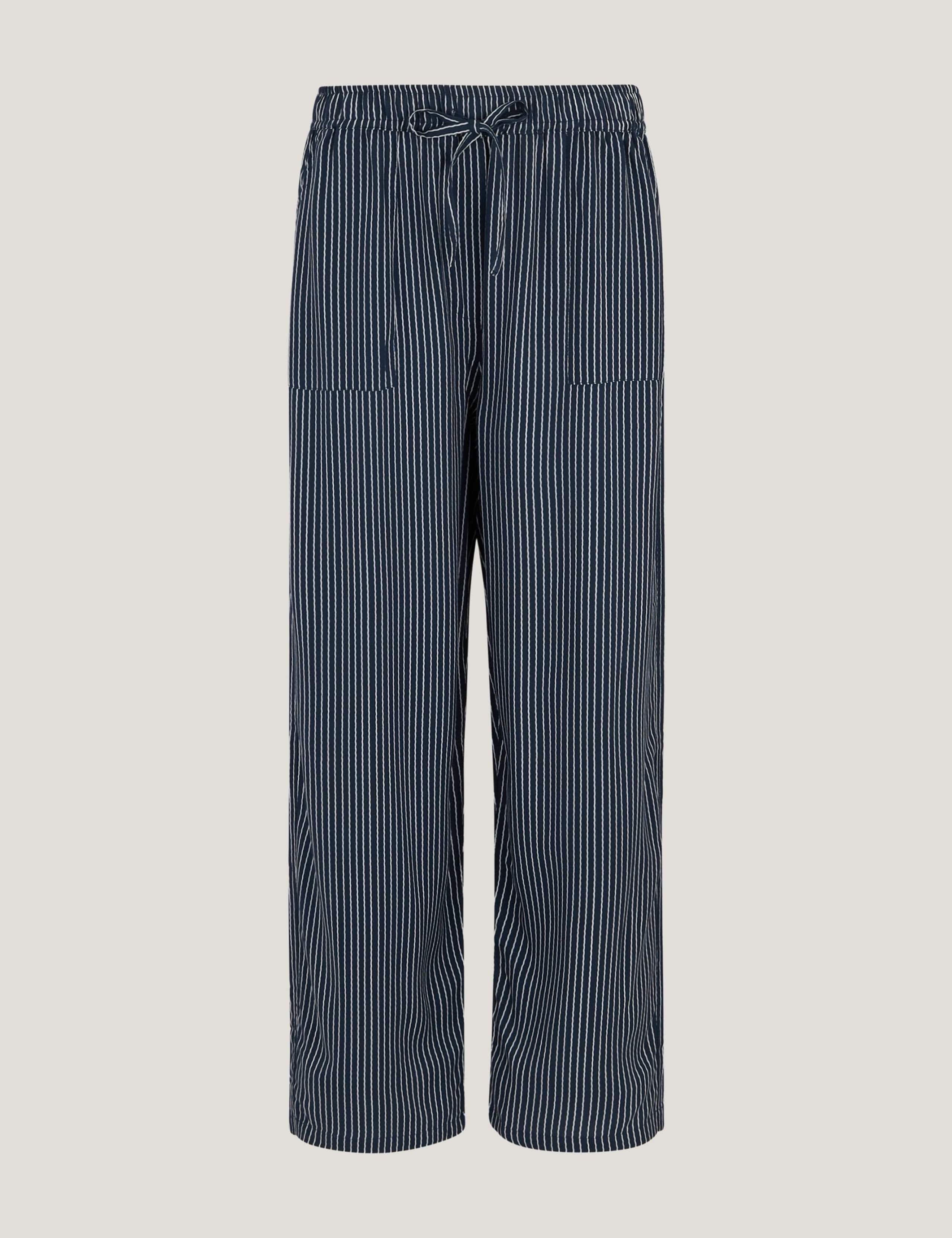 Elbrie Striped Straight Leg Trousers 2 of 5