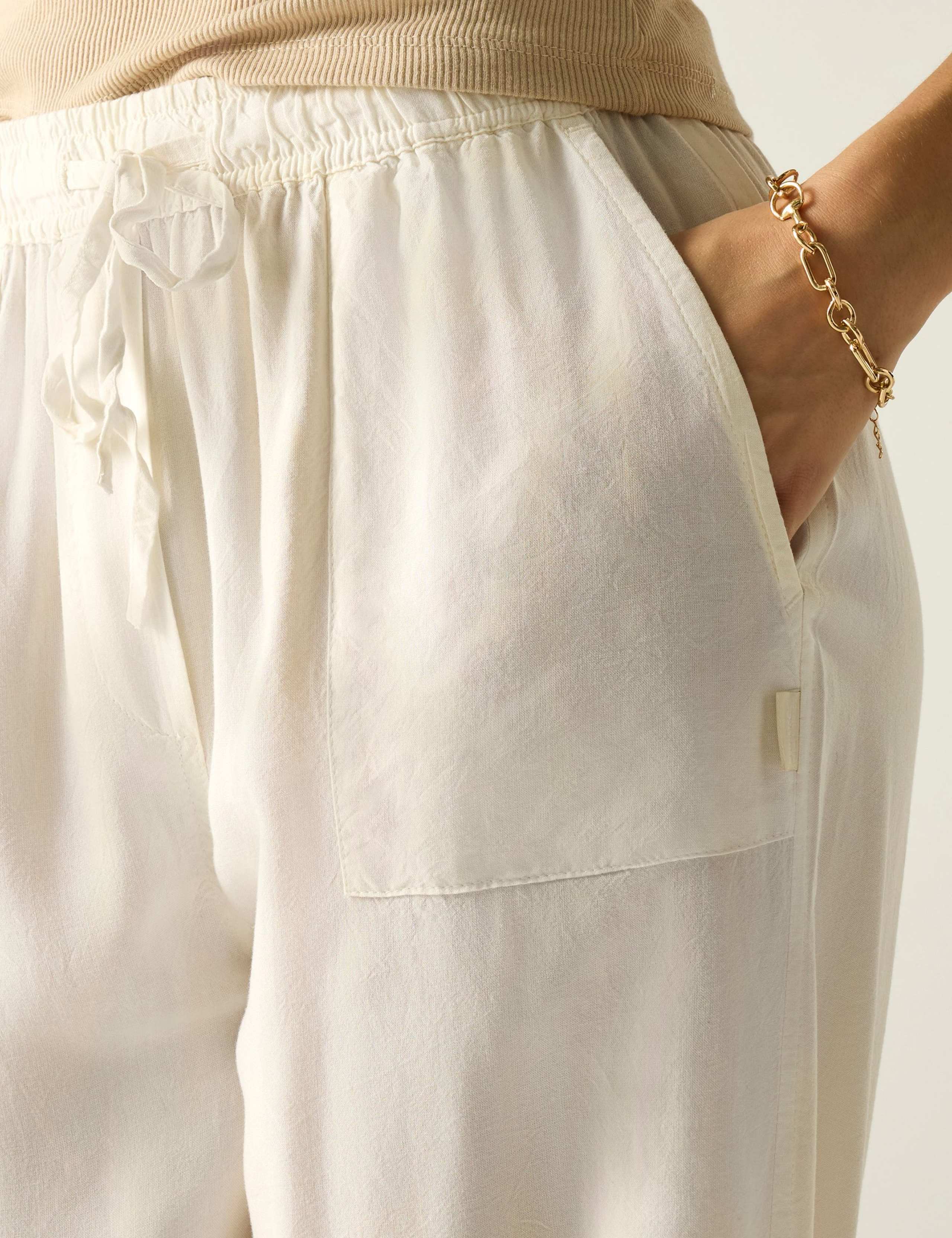 Elbrie Drawstring Straight Leg Trousers 4 of 5