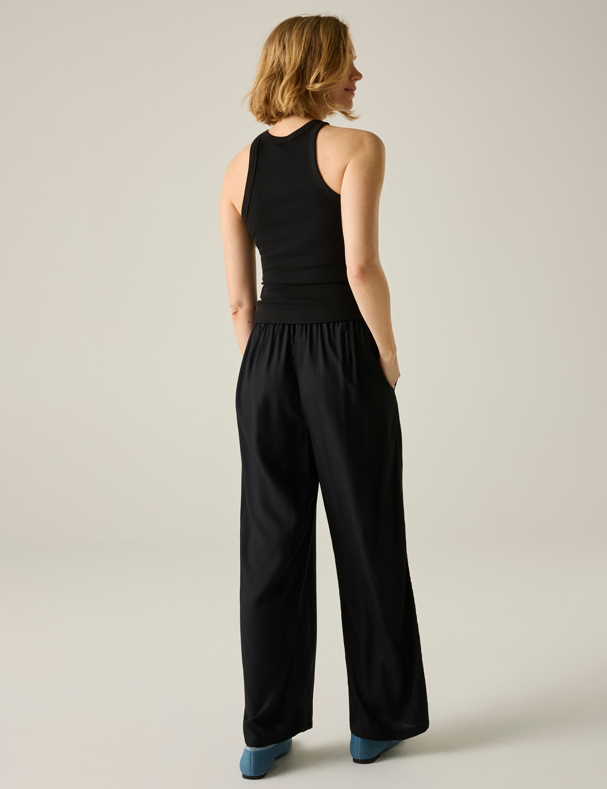 Elbrie Drawstring Straight Leg Trousers 4 of 8