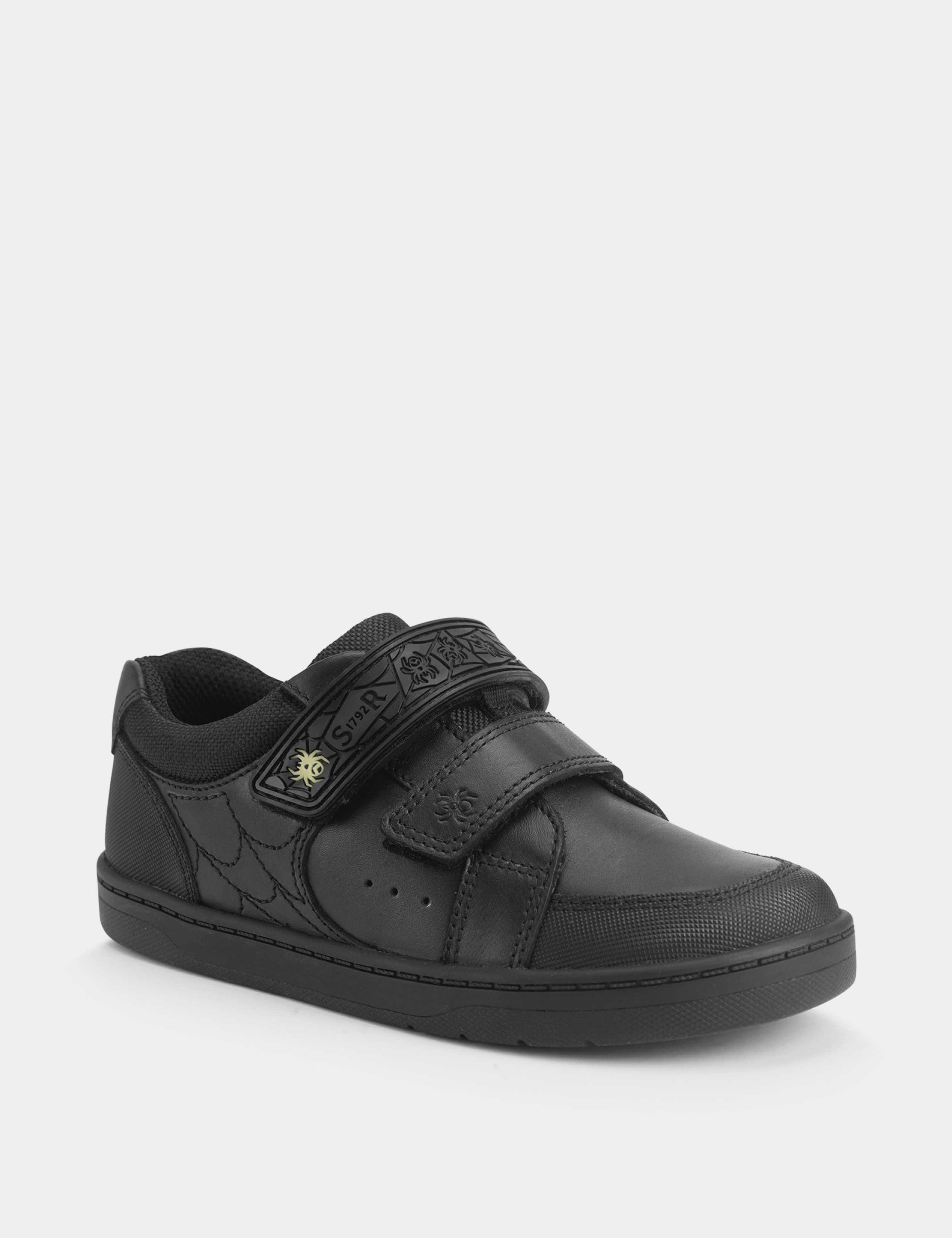 Kids' Leather Riptape Spider Web Shoes (10 Small - 2 Large) 2 of 6