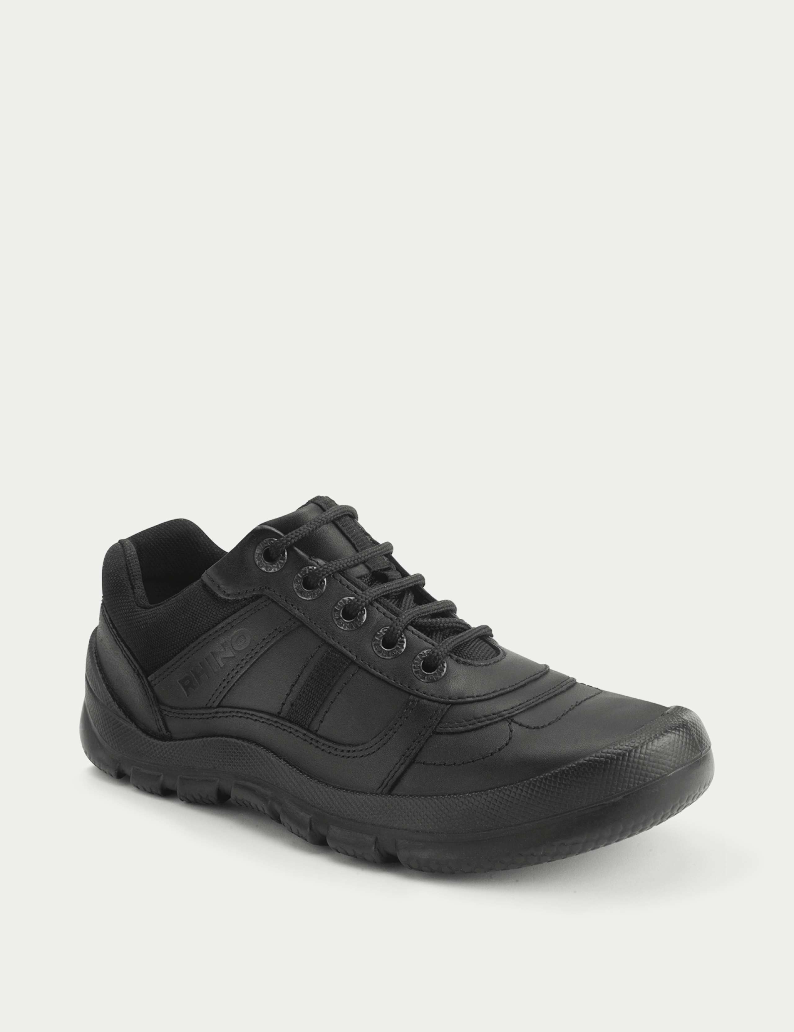Kids' Leather Lace School Shoes (1 Large - 9 Large) 2 of 6