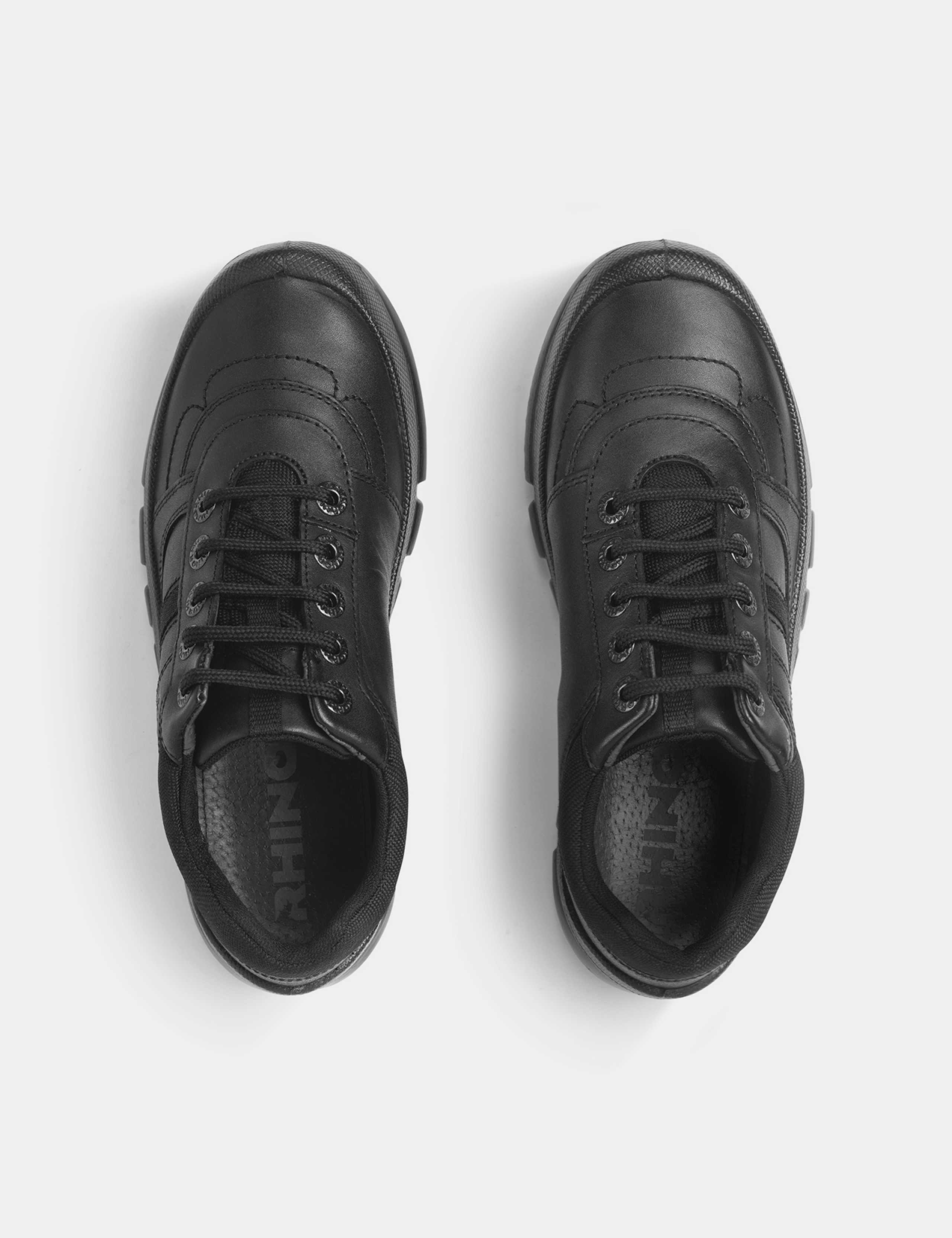 Kids' Leather Lace School Shoes (1 Large - 9 Large) 3 of 6