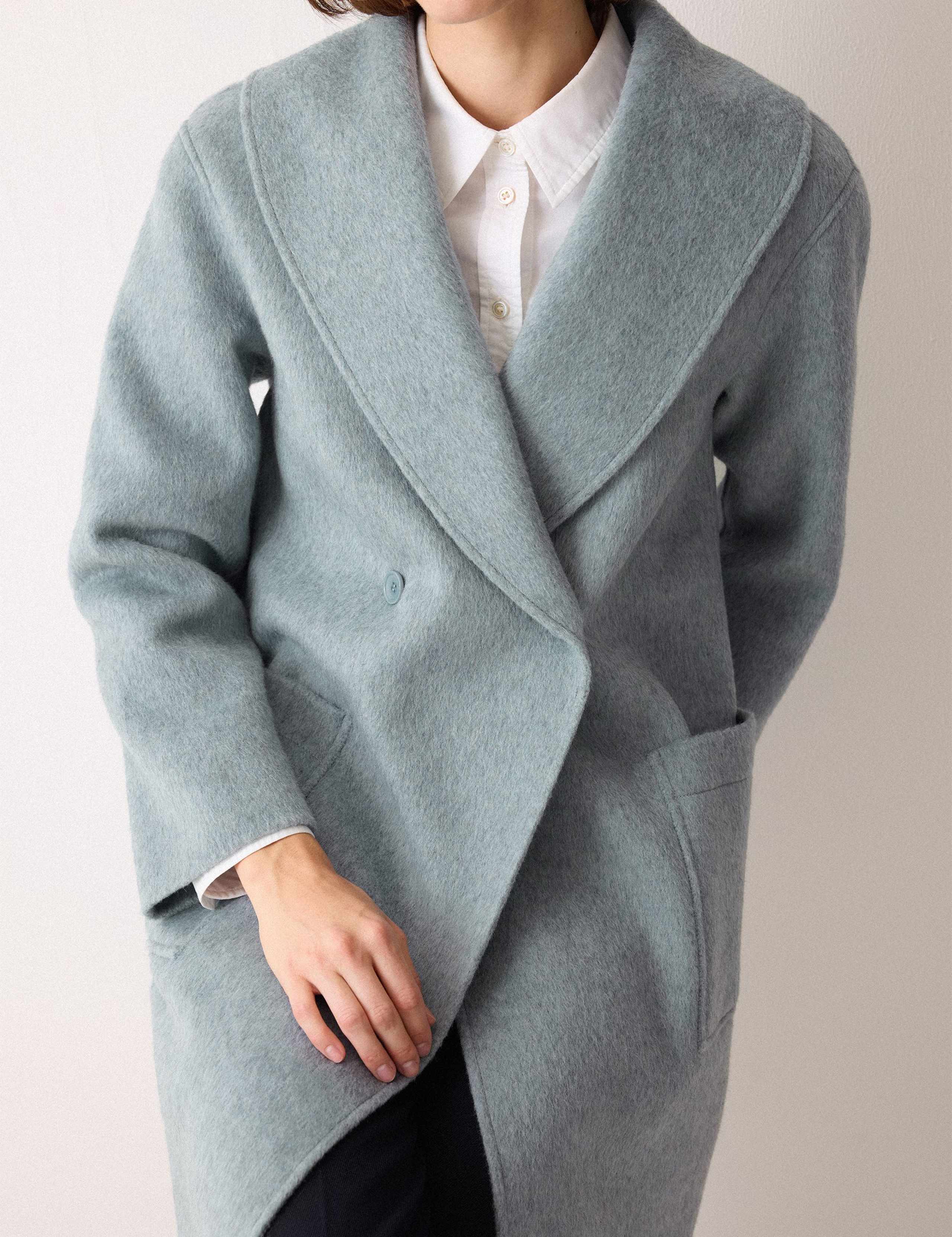 Double Faced Pure Wool Shawl Collar Coat 5 of 7