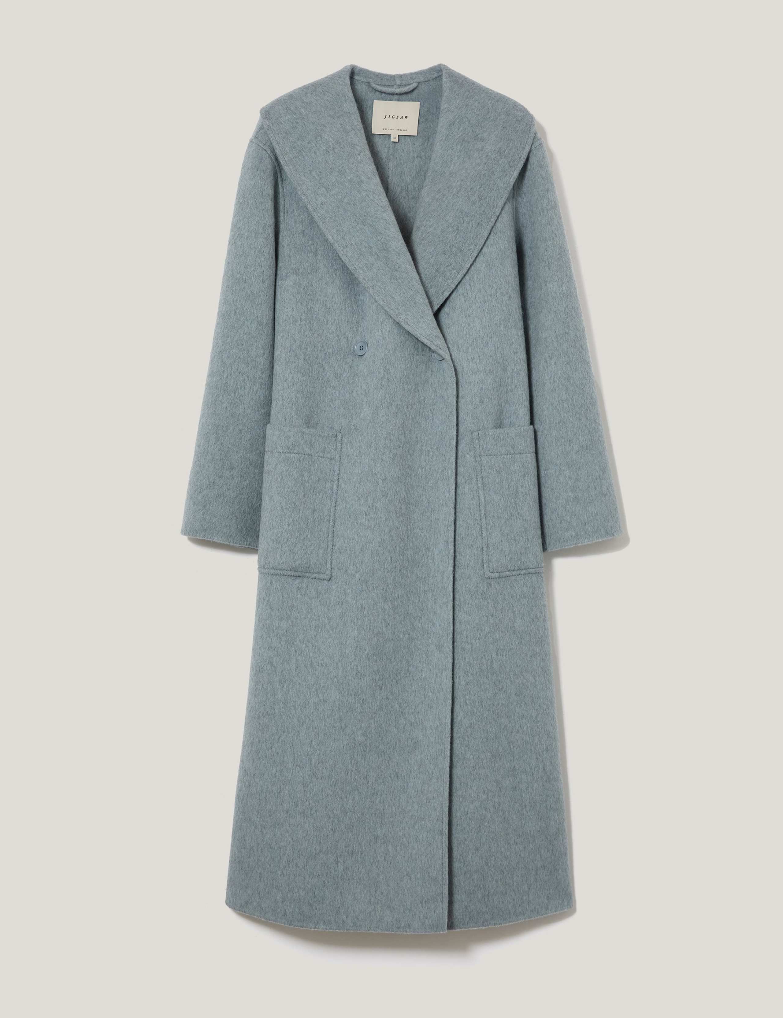Double Faced Pure Wool Shawl Collar Coat 6 of 7