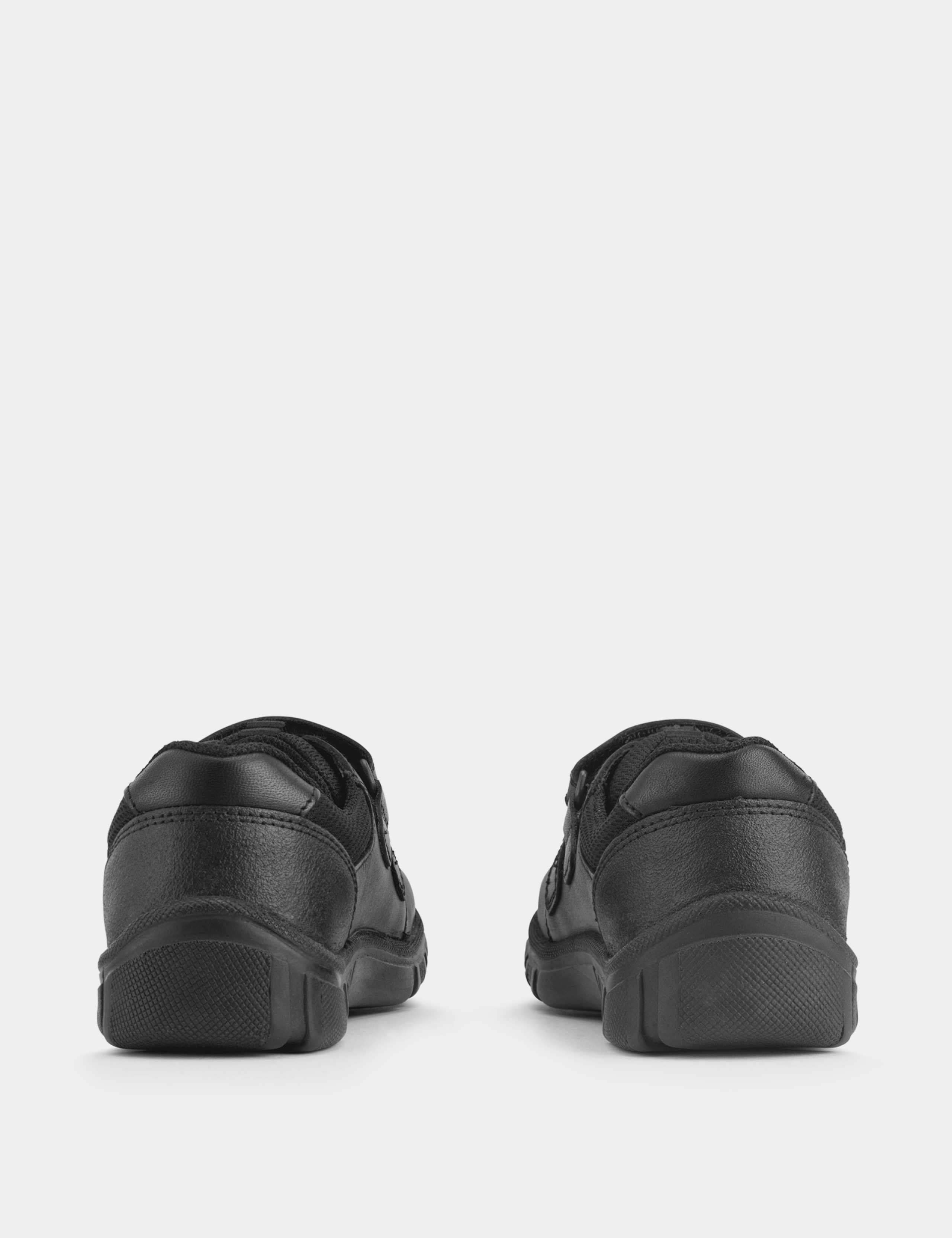 Kids' Leather Riptape School Shoes (9 Small - 3½ Large) 5 of 6