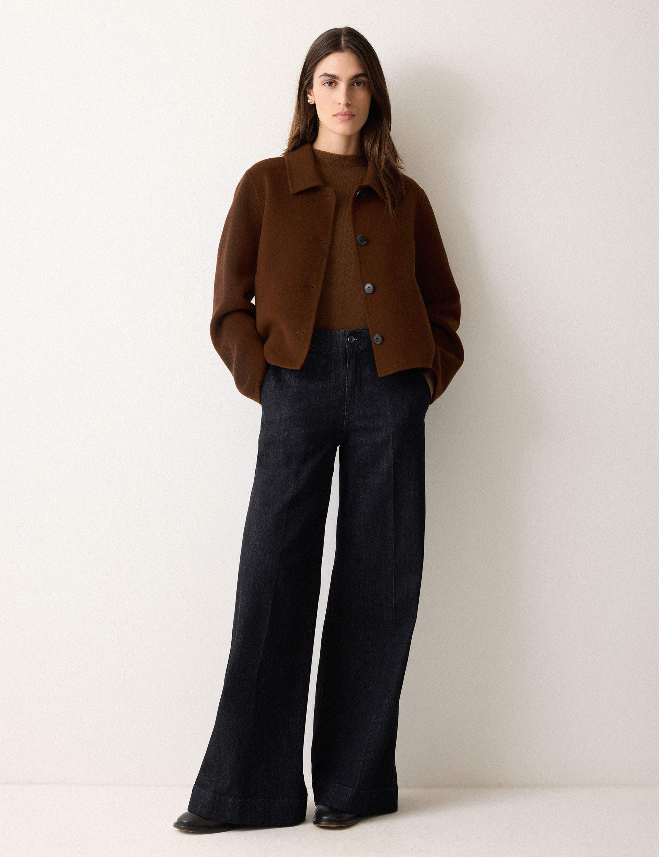 Double Faced Wool Rich Short Jacket 5 of 6