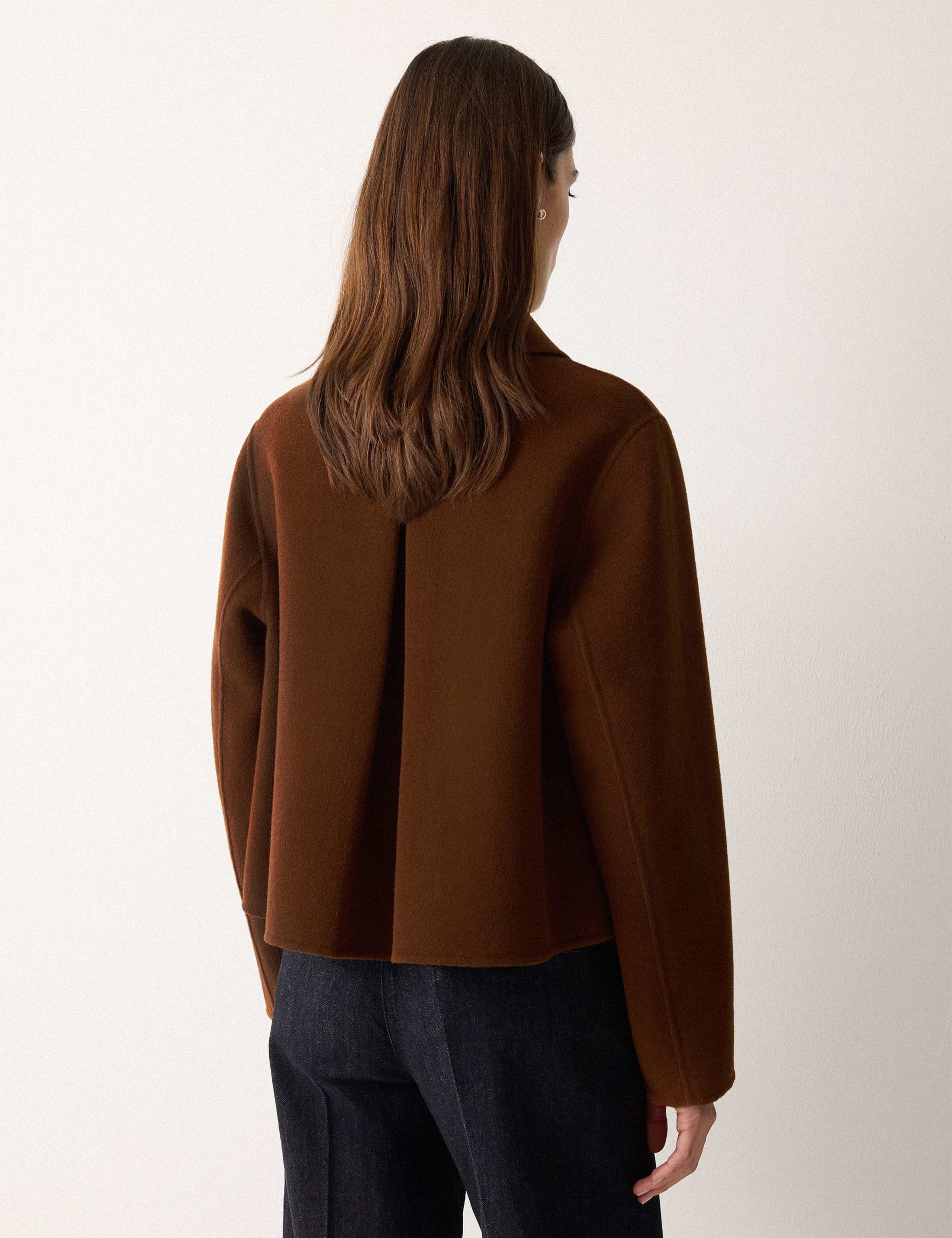 Double Faced Wool Rich Short Jacket 6 of 6