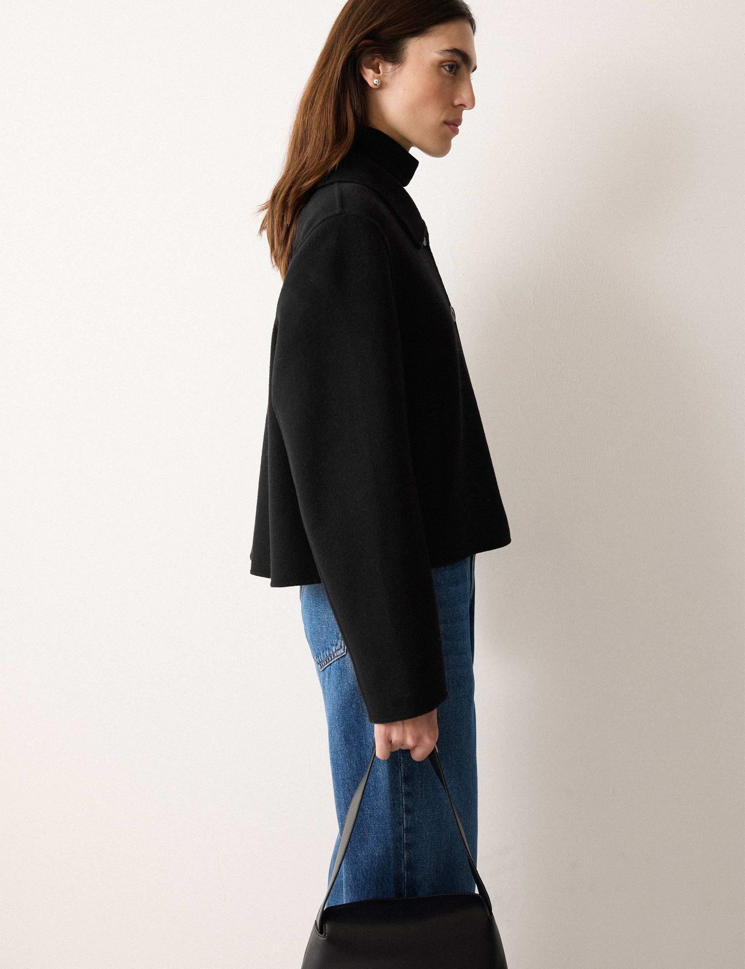 Double Faced Wool Rich Short Jacket 5 of 6