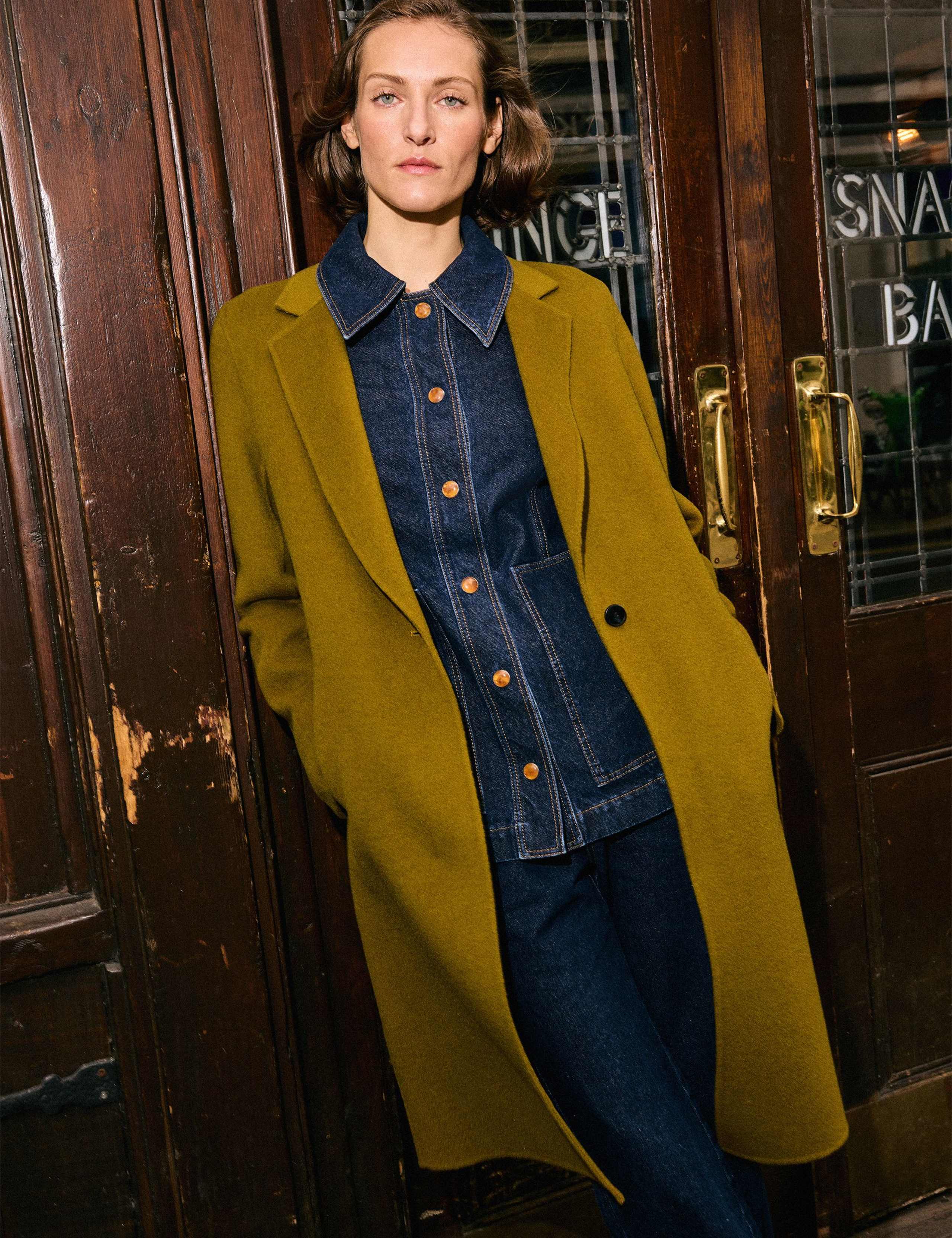 Double Faced Wool Rich Tailored Coat 4 of 6