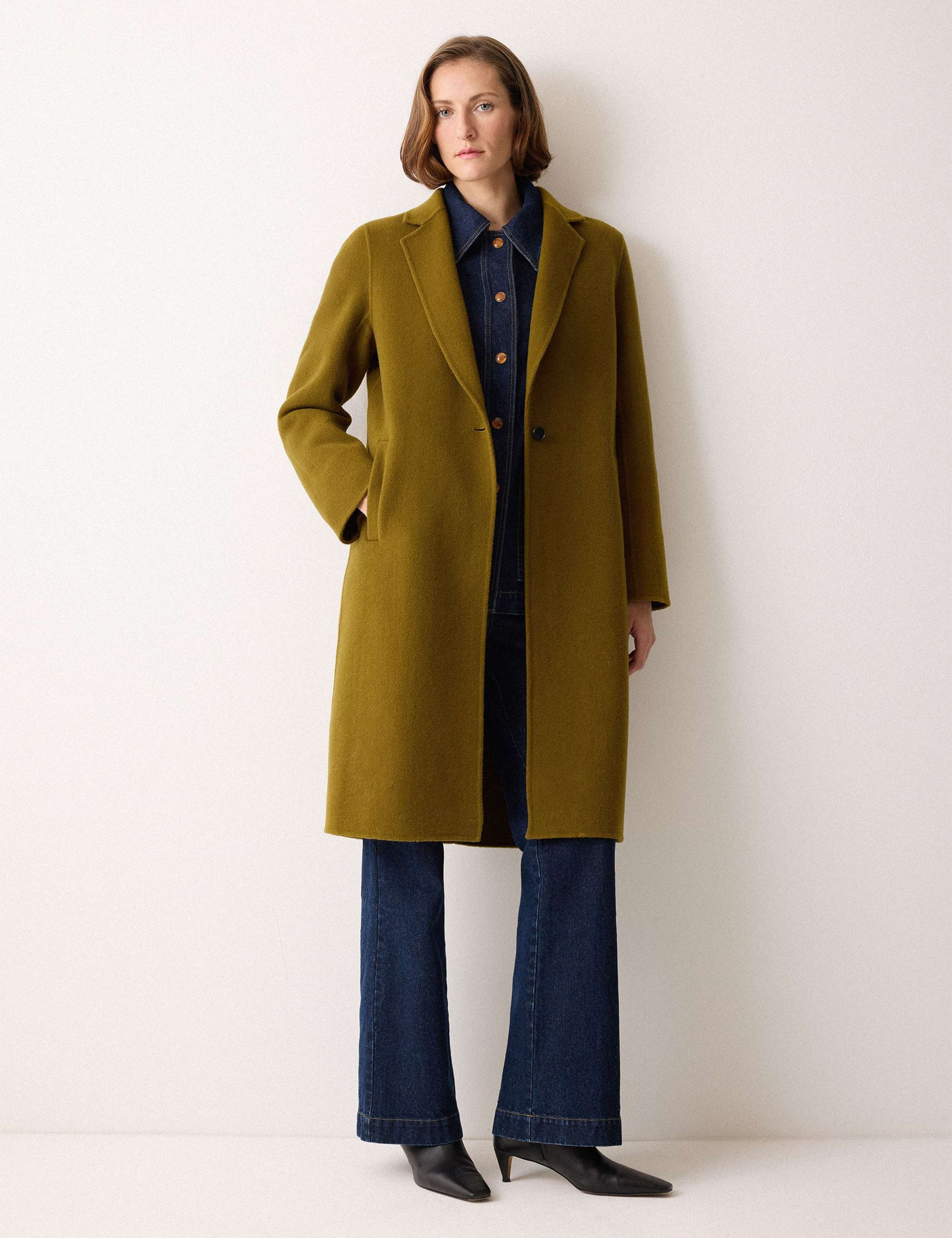 Double Faced Wool Rich Tailored Coat 5 of 6