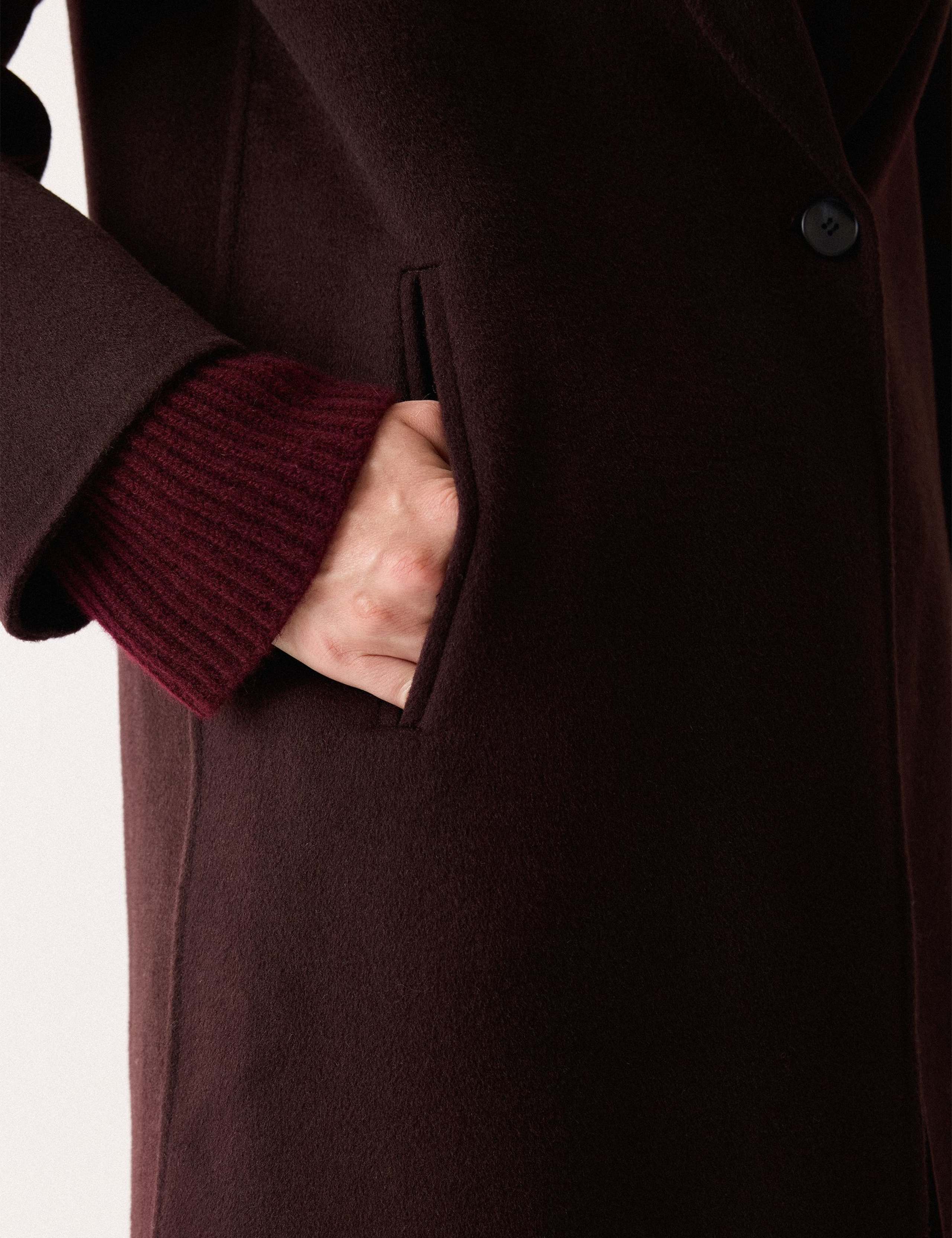Double Faced Wool Rich Tailored Coat 2 of 7