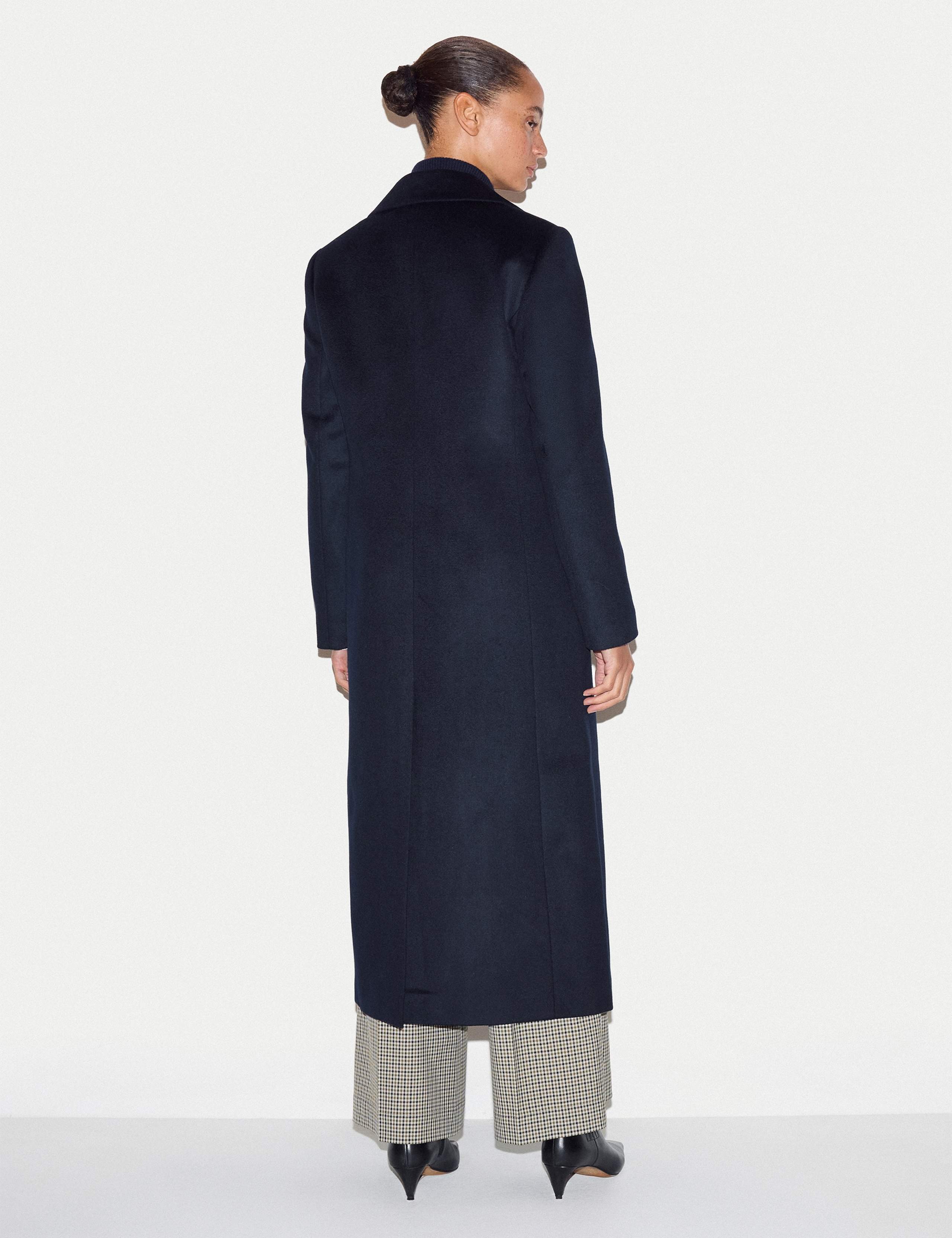 Pure Wool Collared Longline Duster Coat 5 of 6