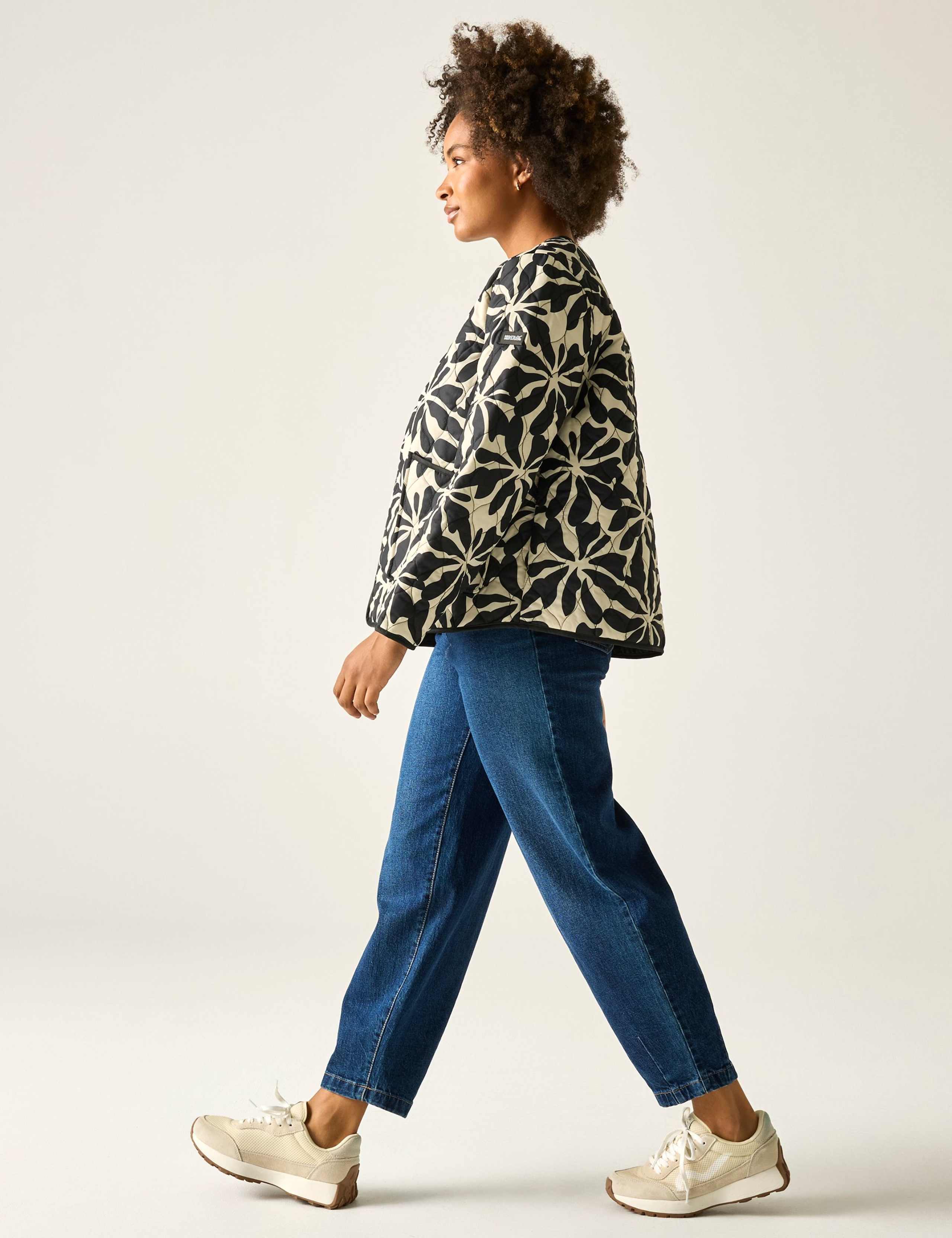 Mira Floral Oversized Puffer Jacket 6 of 7