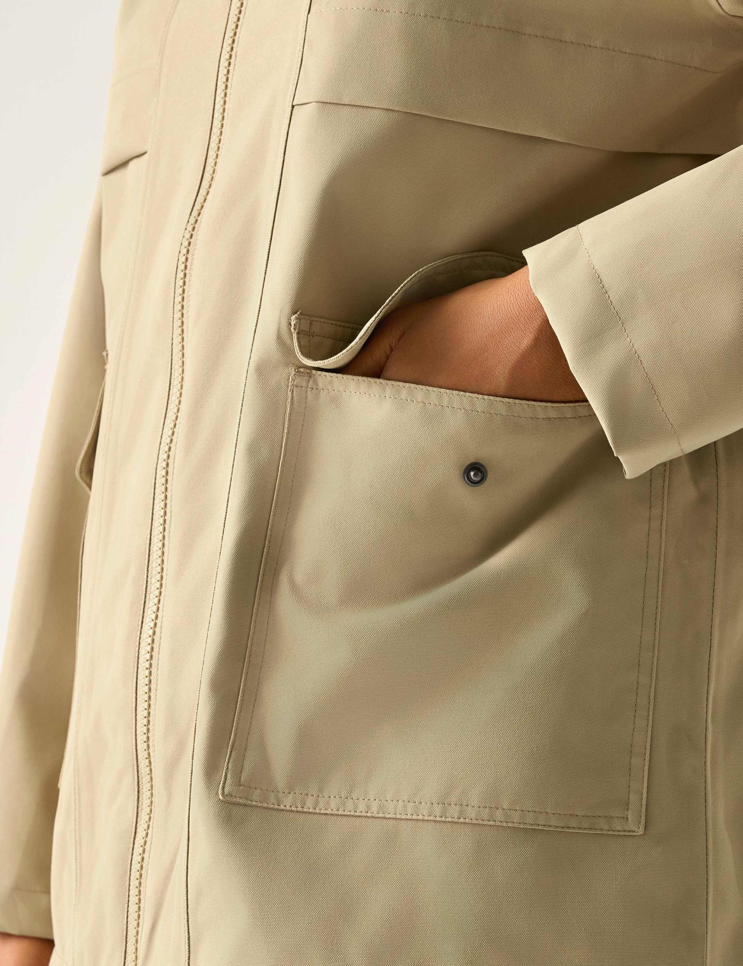 Orlea Oversized Hooded Rain Jacket 5 of 7