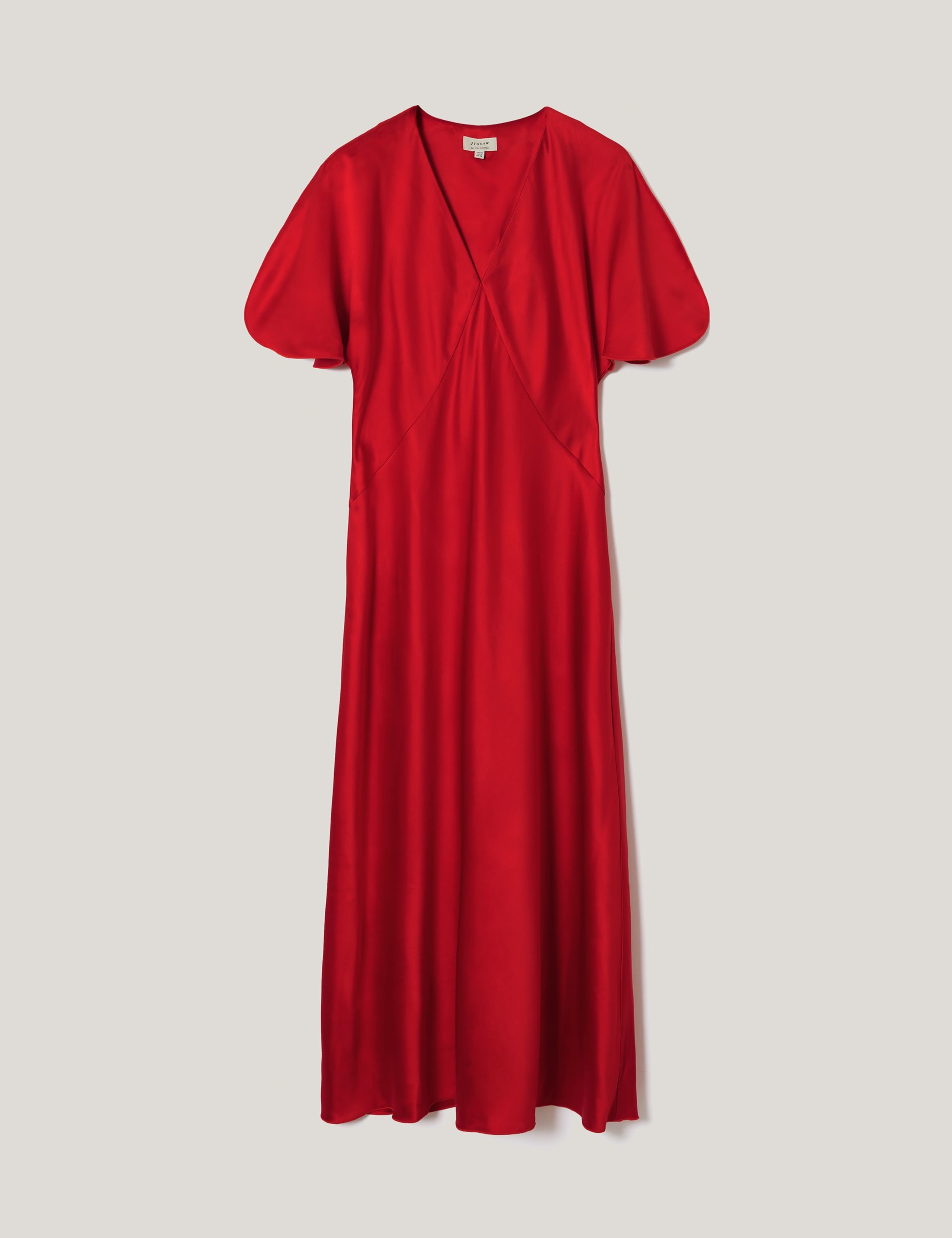 Satin Empire Line Midi Dress 5 of 5