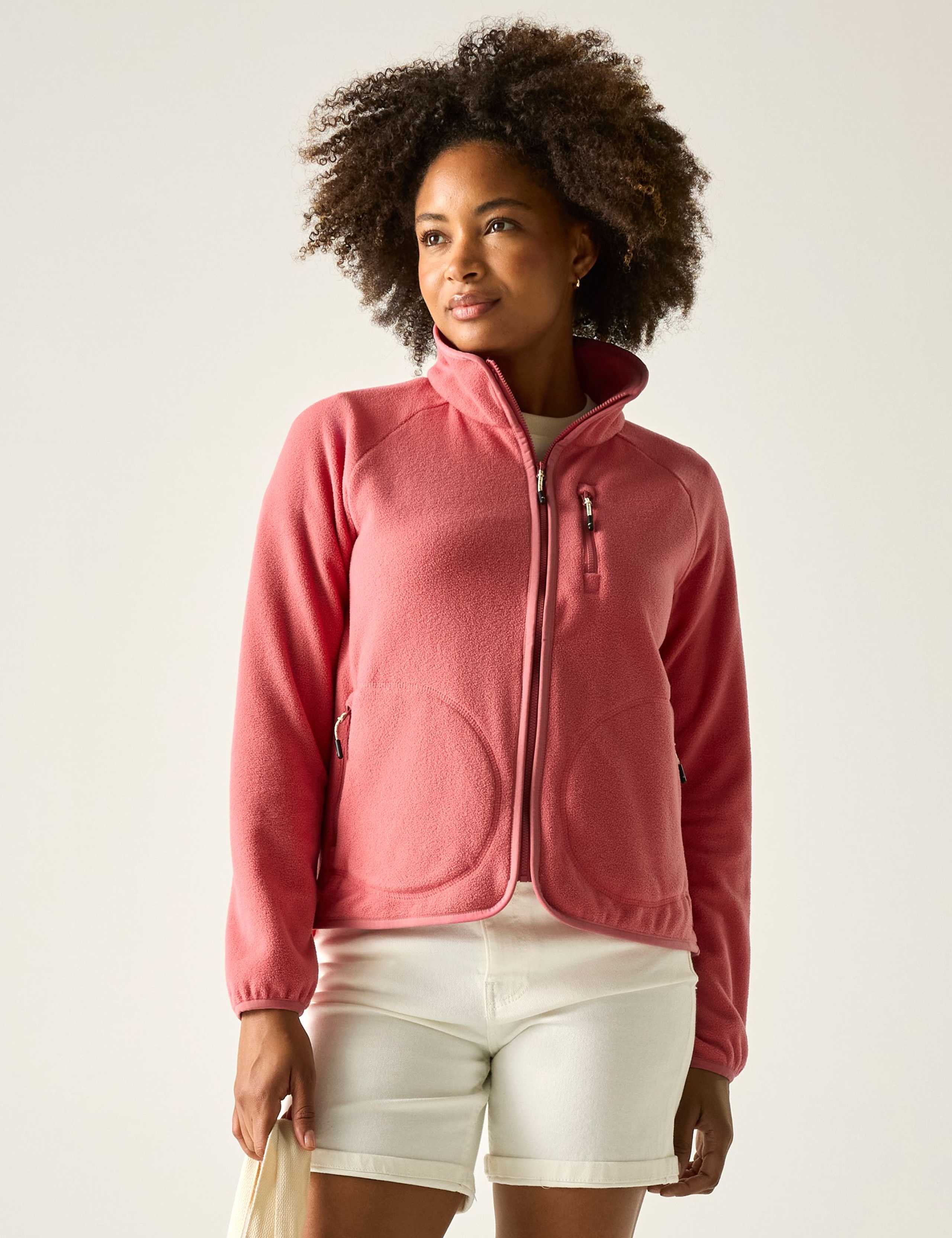 Frankie Funnel Neck Fleece Jacket 1 of 7