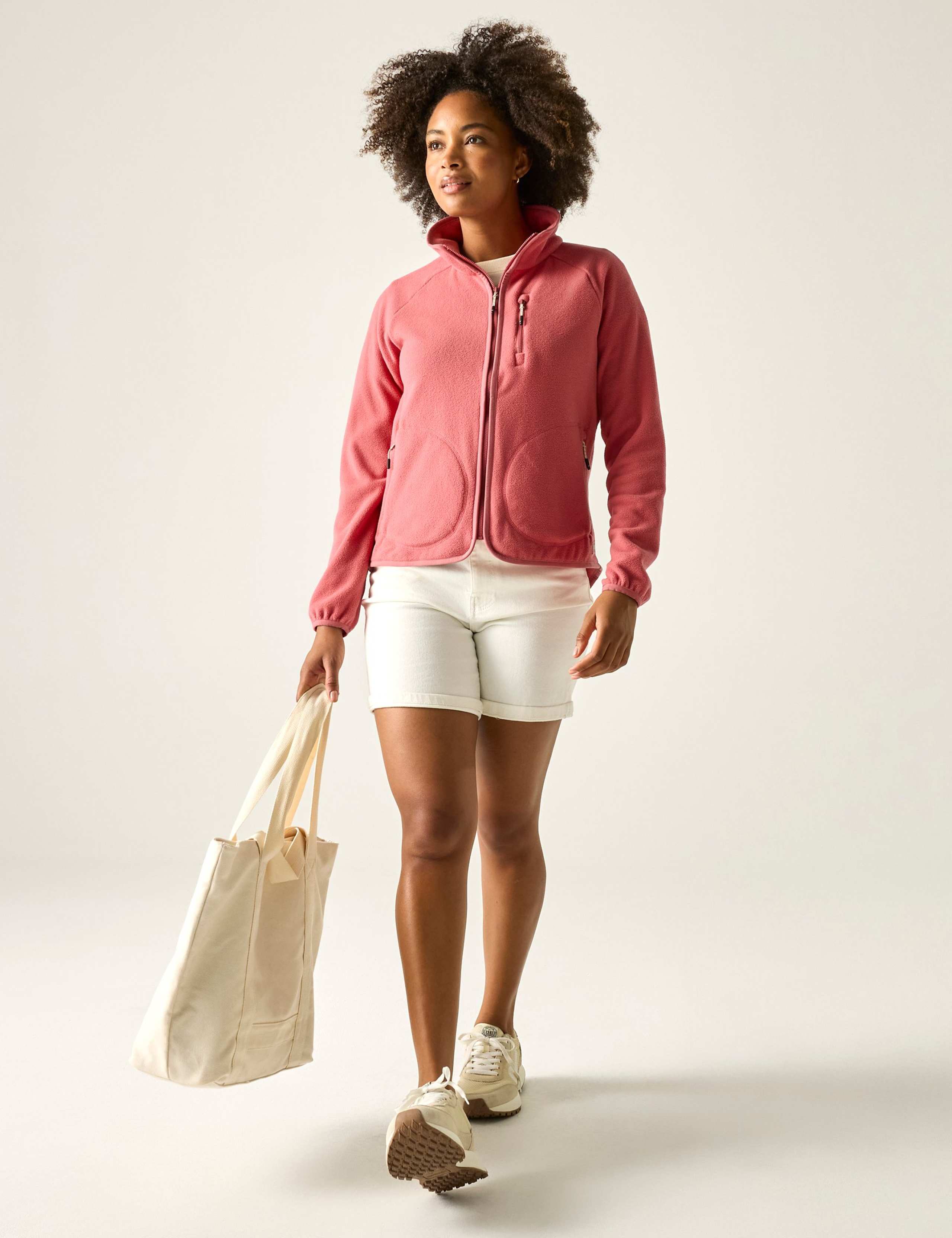 Frankie Funnel Neck Fleece Jacket 7 of 7