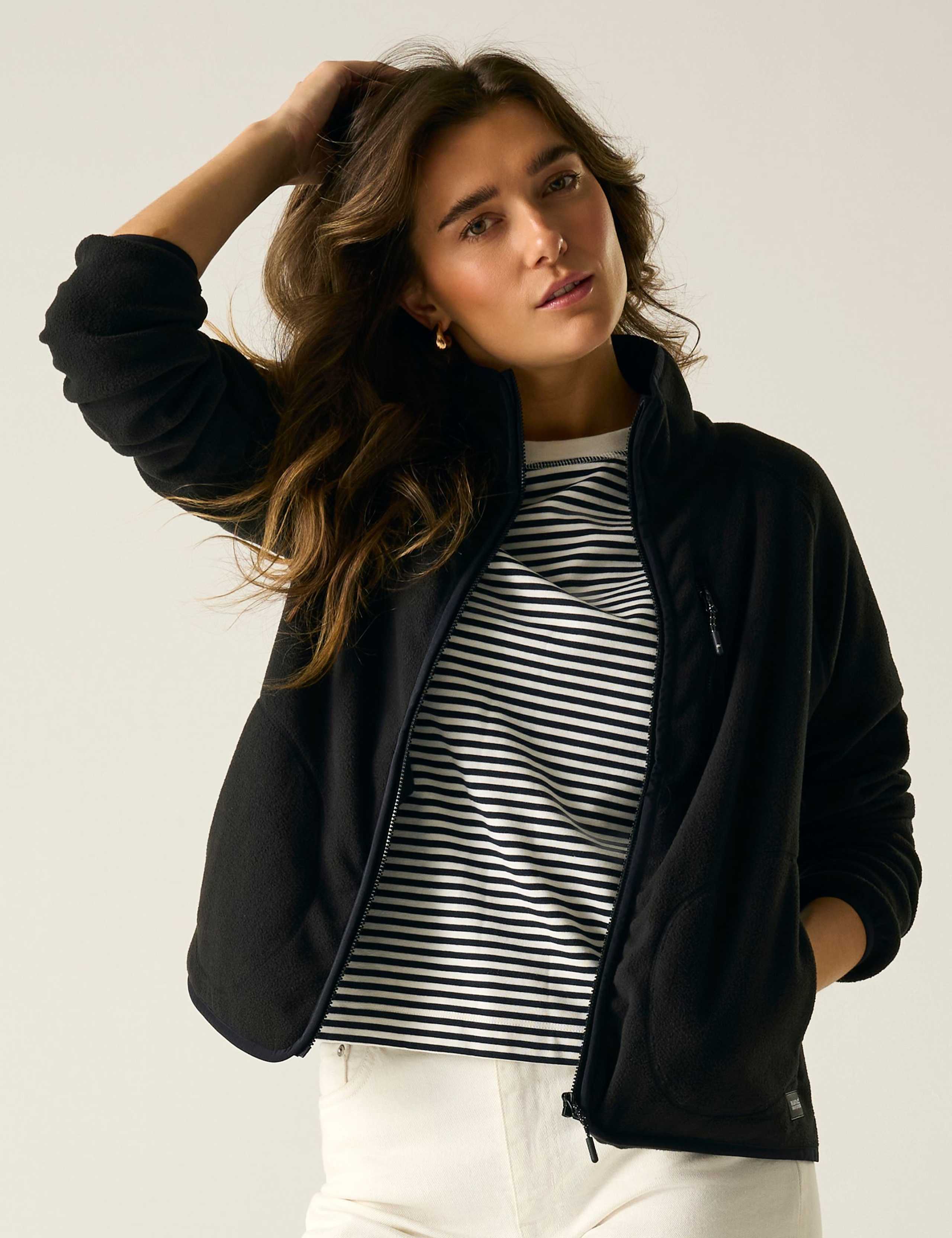 Frankie Funnel Neck Fleece Jacket 3 of 7