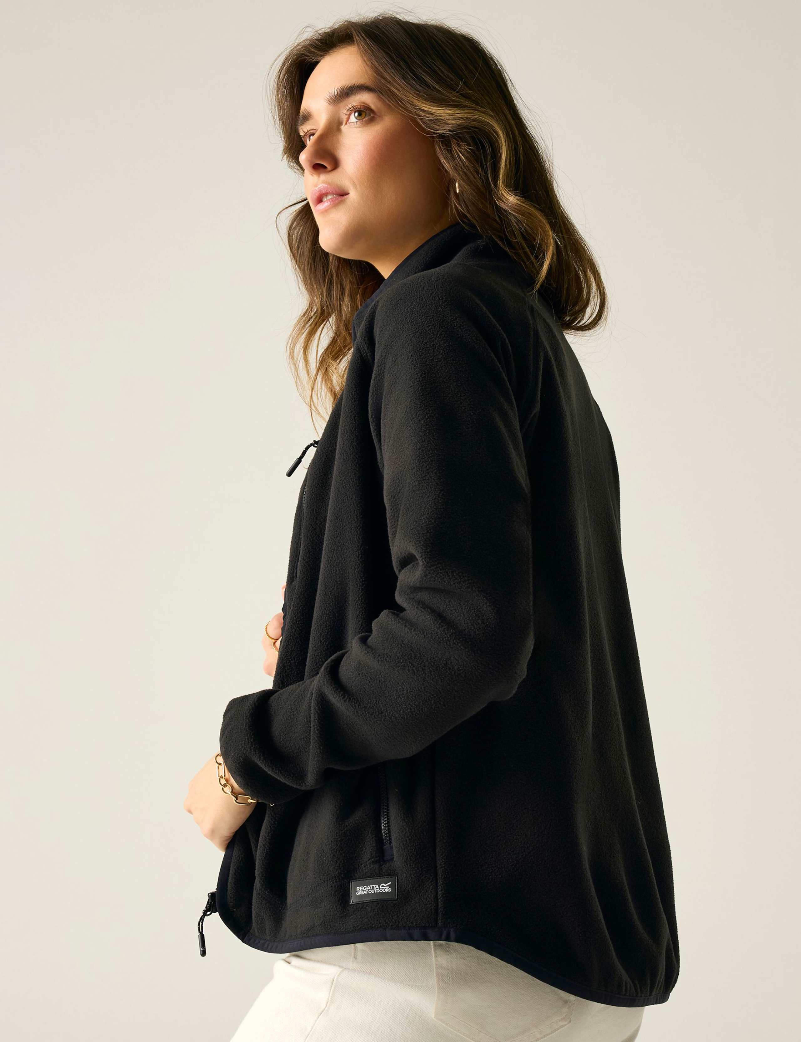 Frankie Funnel Neck Fleece Jacket 5 of 7