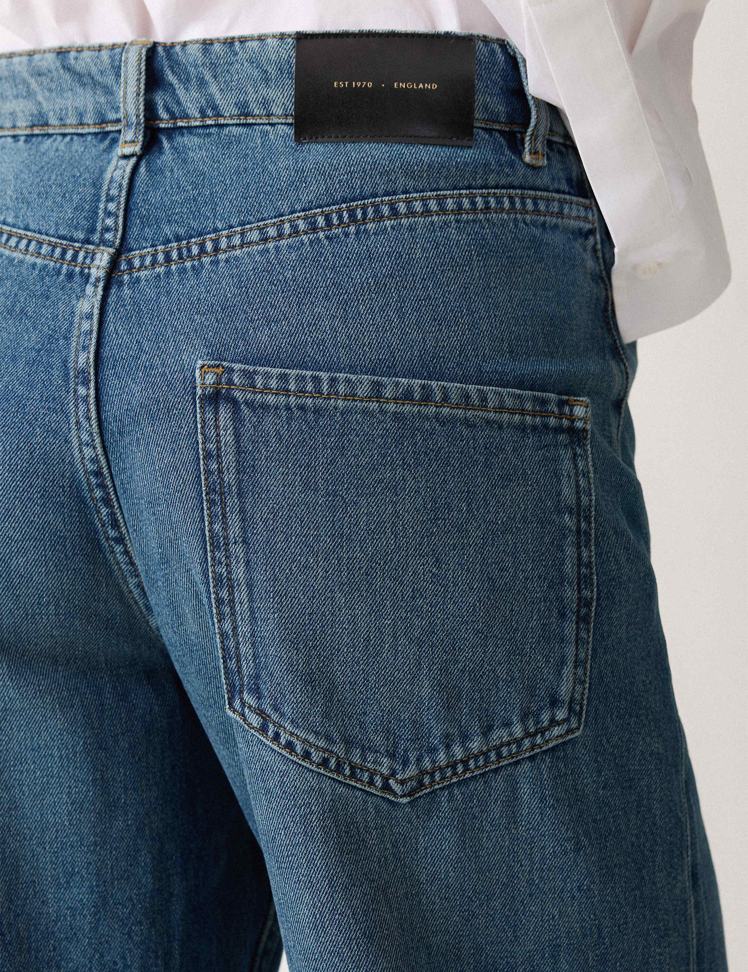 High Waisted Barrel Jeans 6 of 6