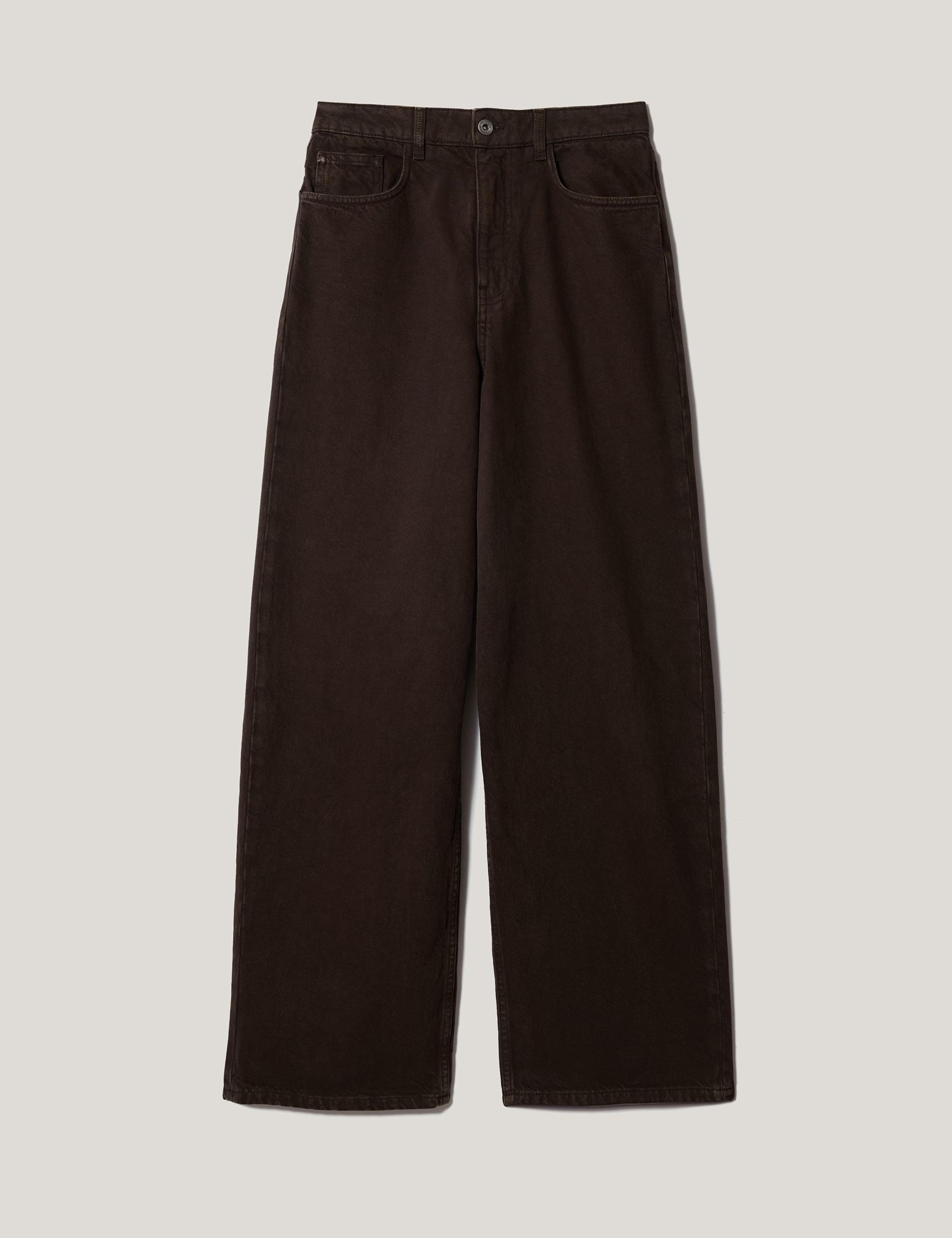 High Waisted Barrel Jeans 2 of 6