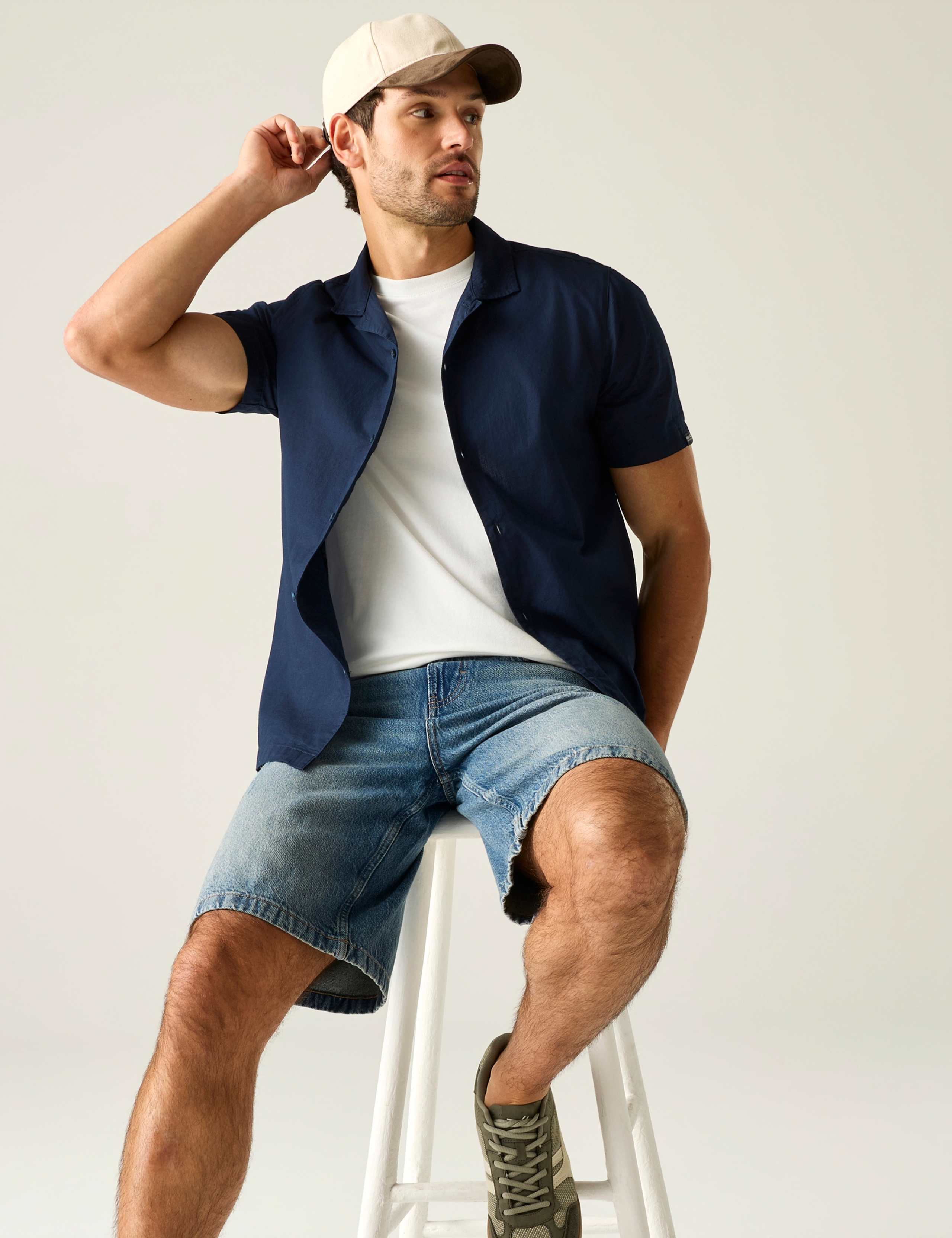 Pure Cotton Oxford Shirt 3 of 7