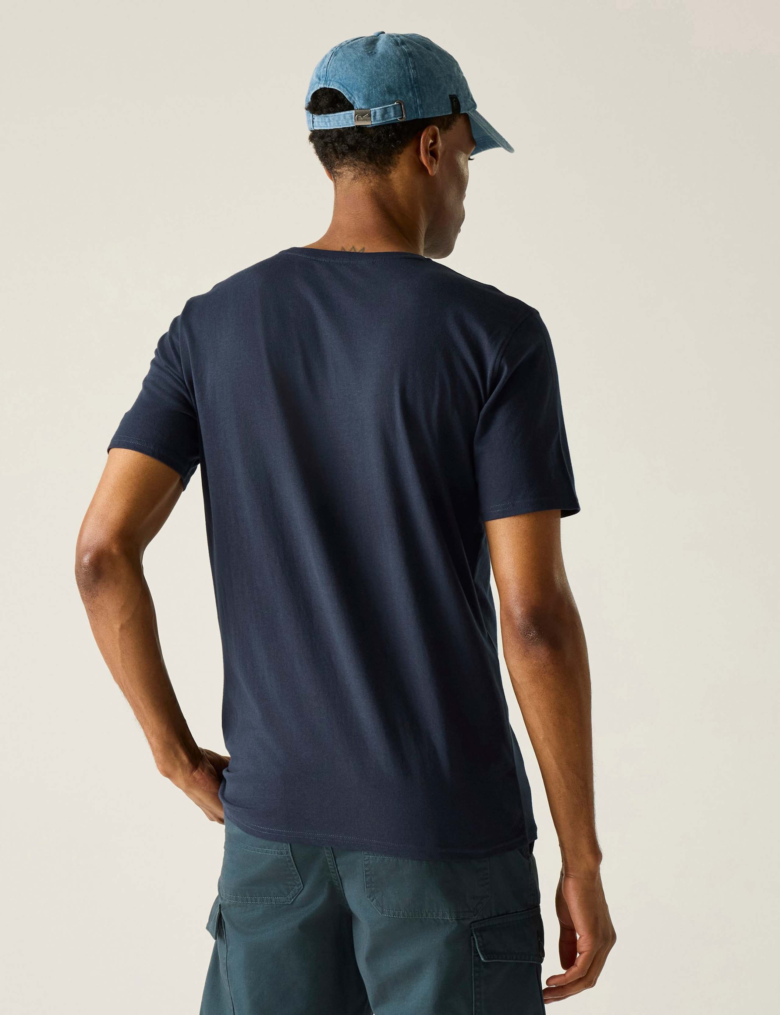 Cline IX Cotton Rich Compass Graphic T-Shirt 5 of 5