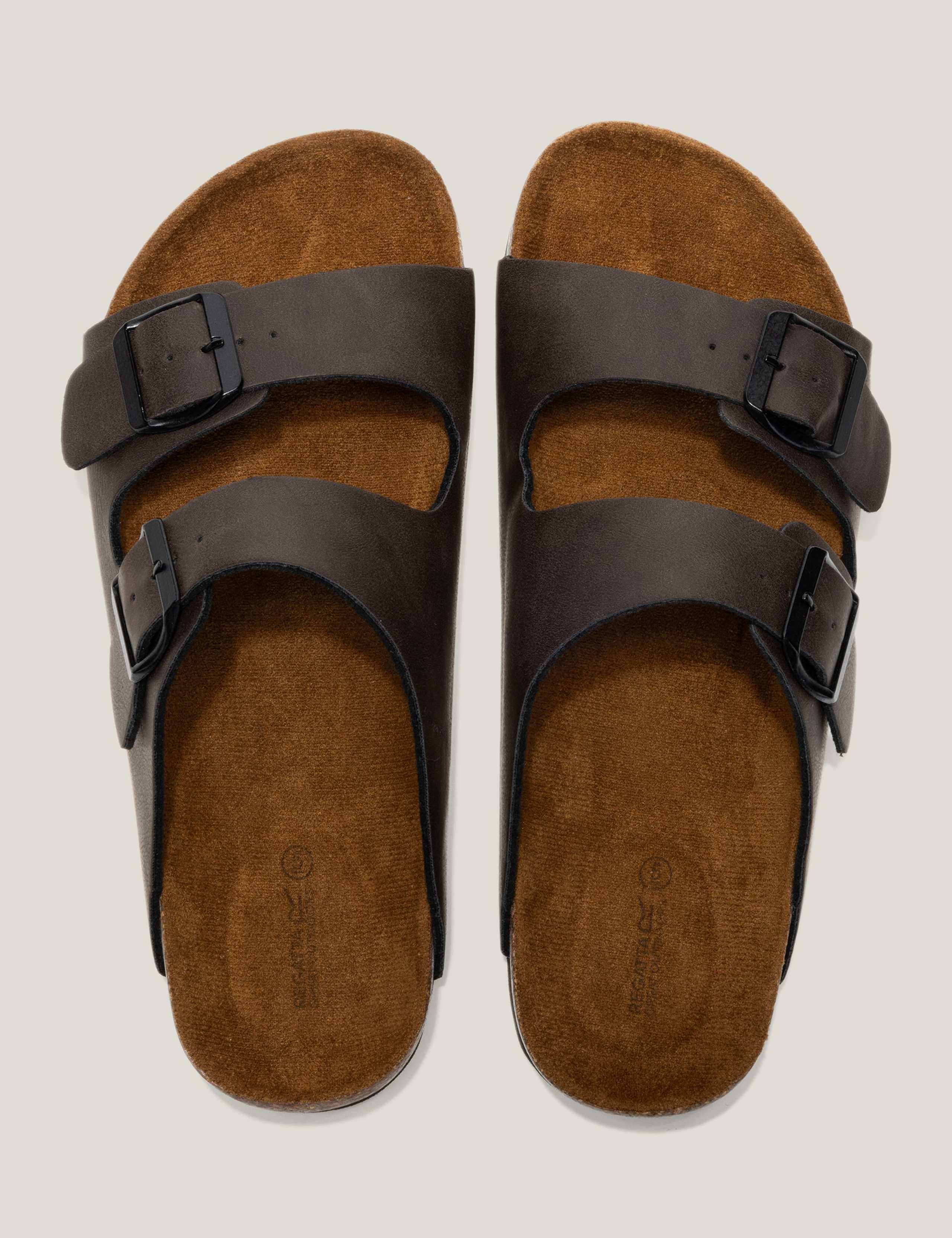 Mia Double Buckle Footbed Sandals 3 of 9