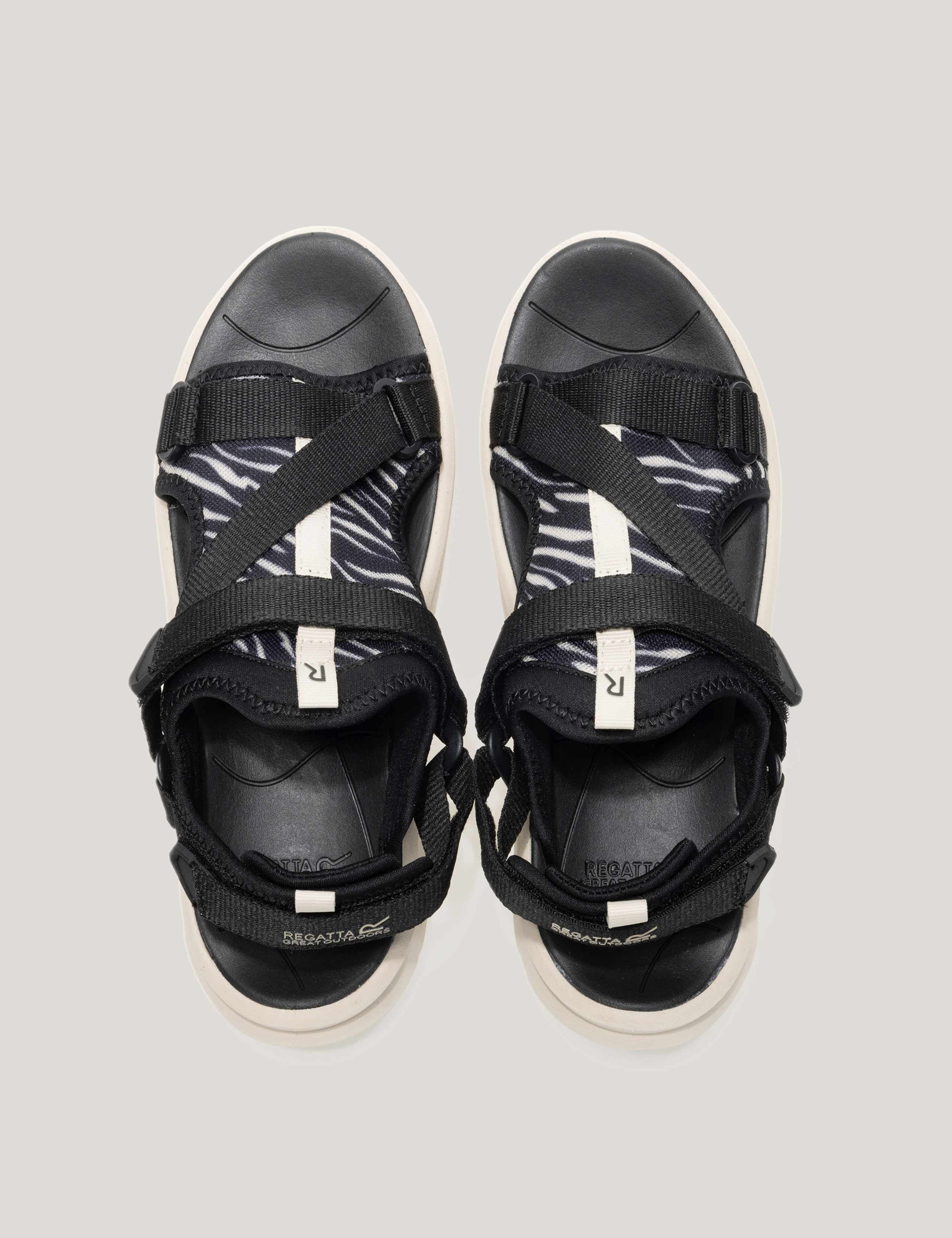 Lito Animal Print Riptape Flatform Sandals 11 of 13