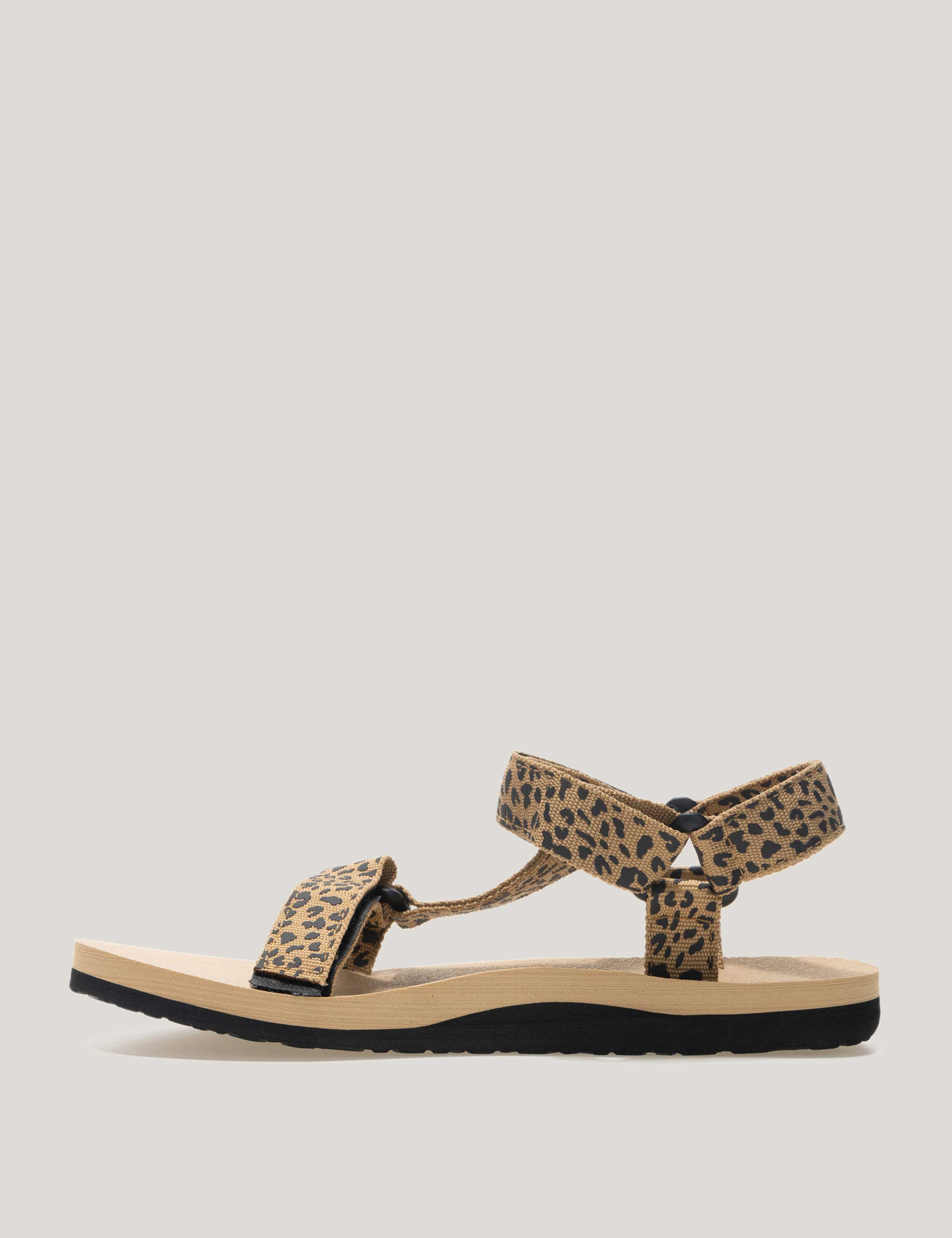 Lady Vendeavour Leopard Riptape Sandals 13 of 13