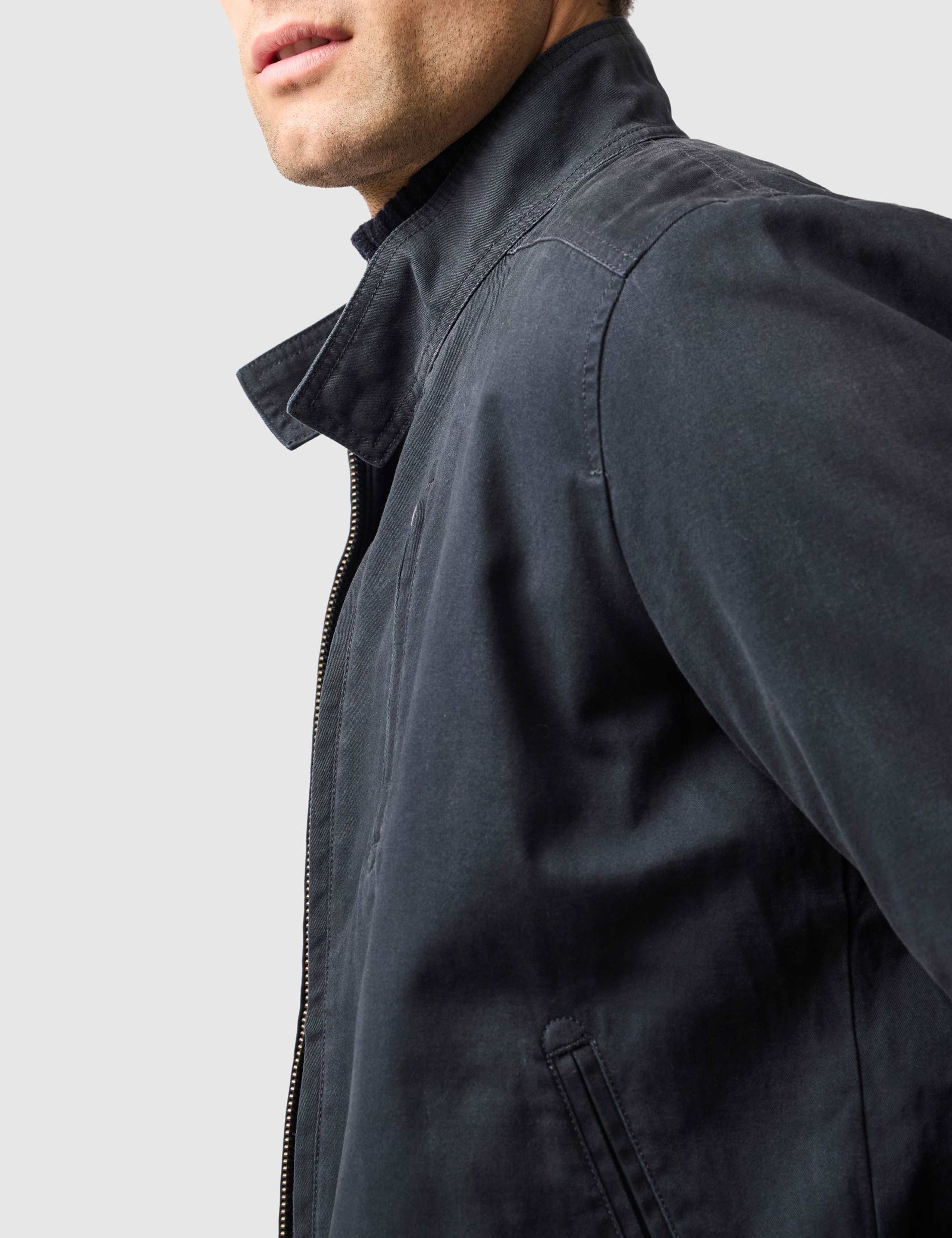 Armitage Pure Cotton Harrington Jacket 3 of 4