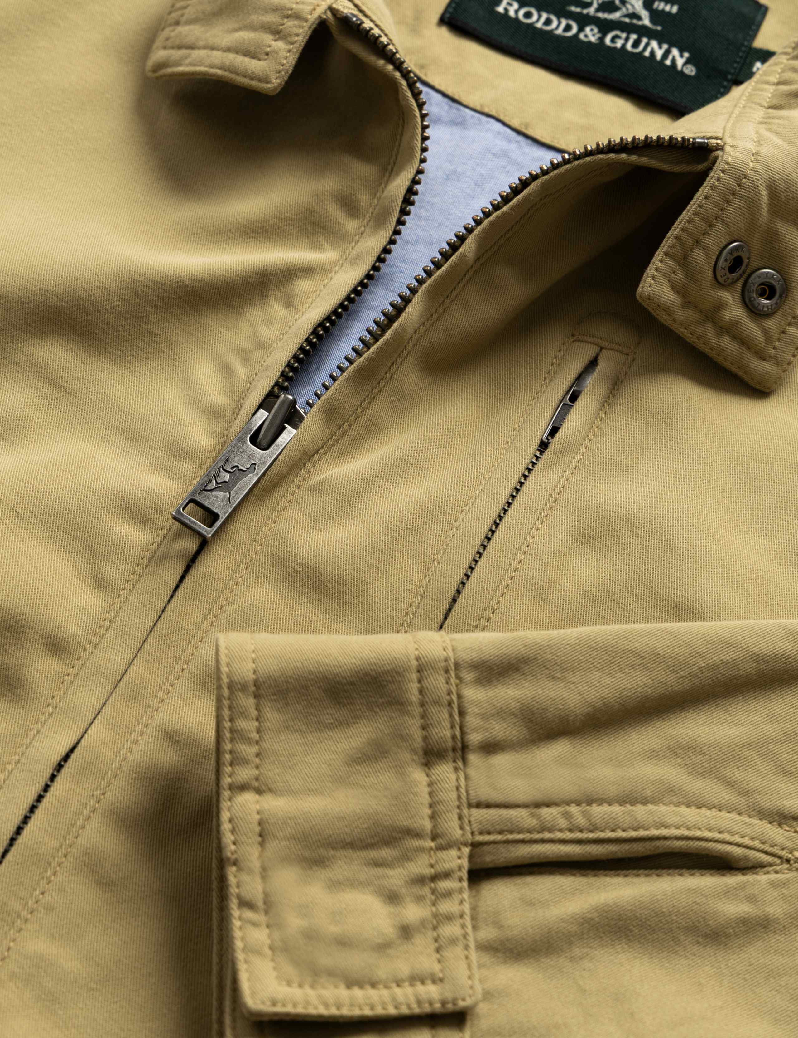 Armitage Pure Cotton Harrington Jacket 3 of 6