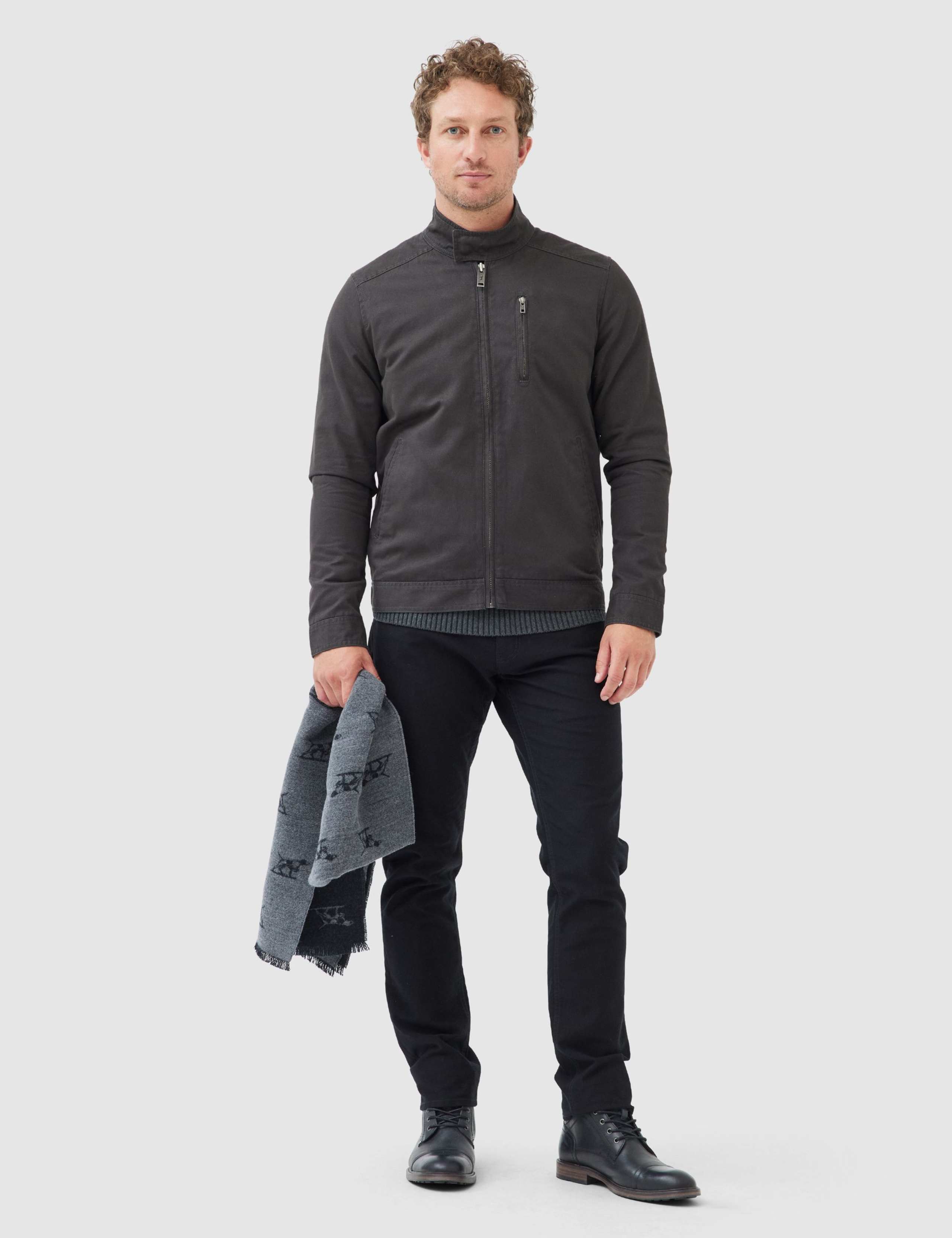 Armitage Pure Cotton Harrington Jacket 3 of 5