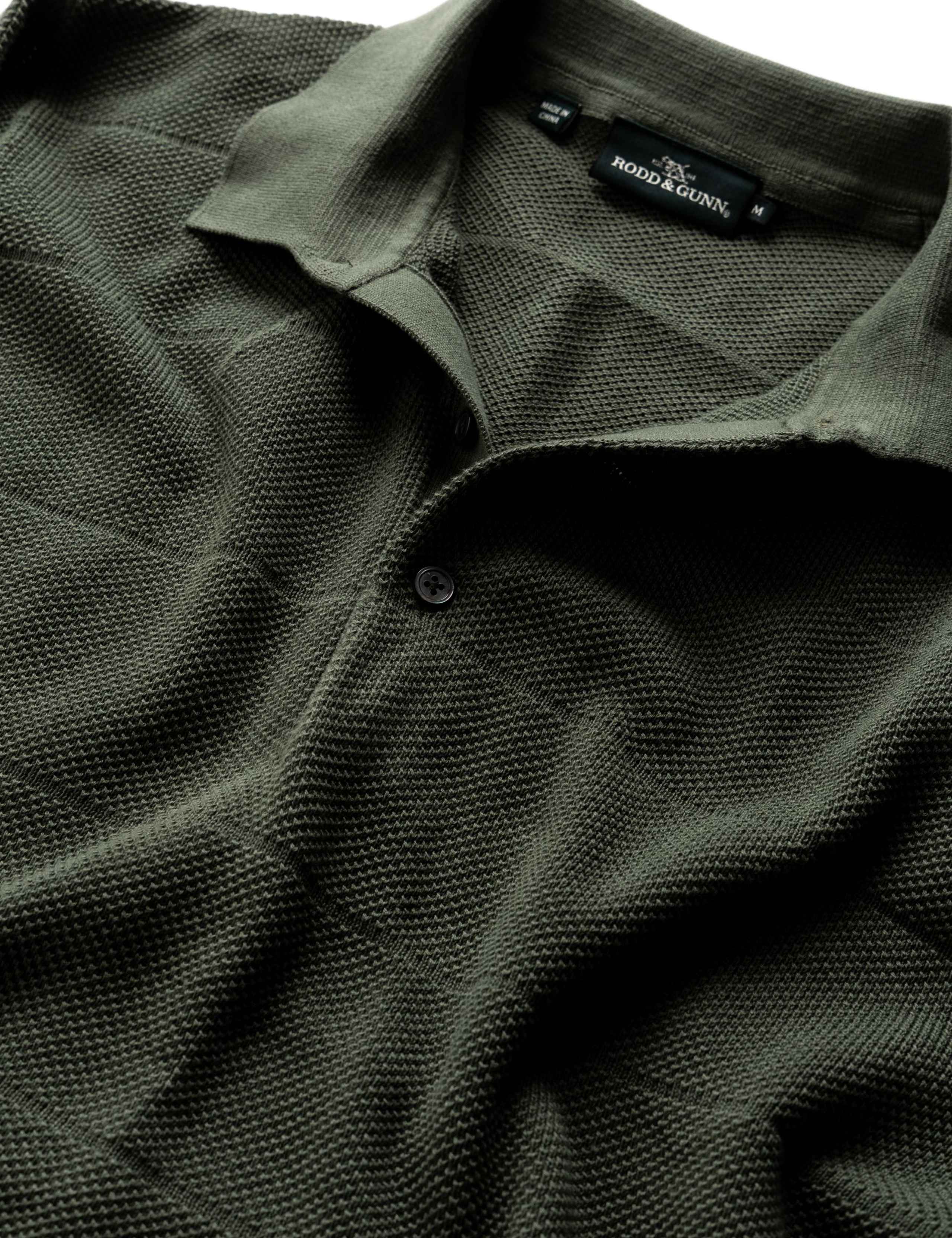 Masons Pure Cotton Flat Knitted Polo Shirt 6 of 6