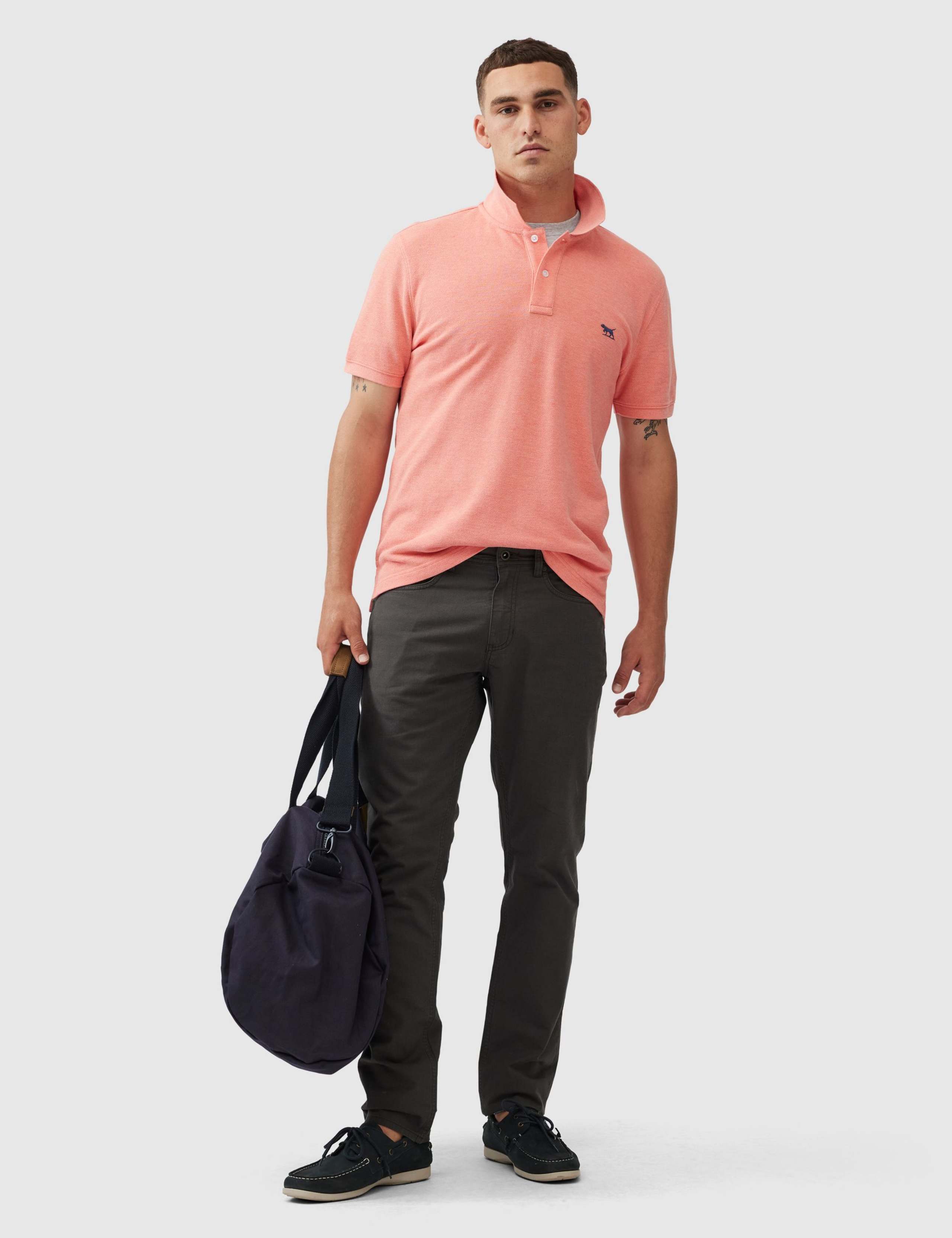 Gunn Slim Fit Pure Cotton Polo Shirt 3 of 5