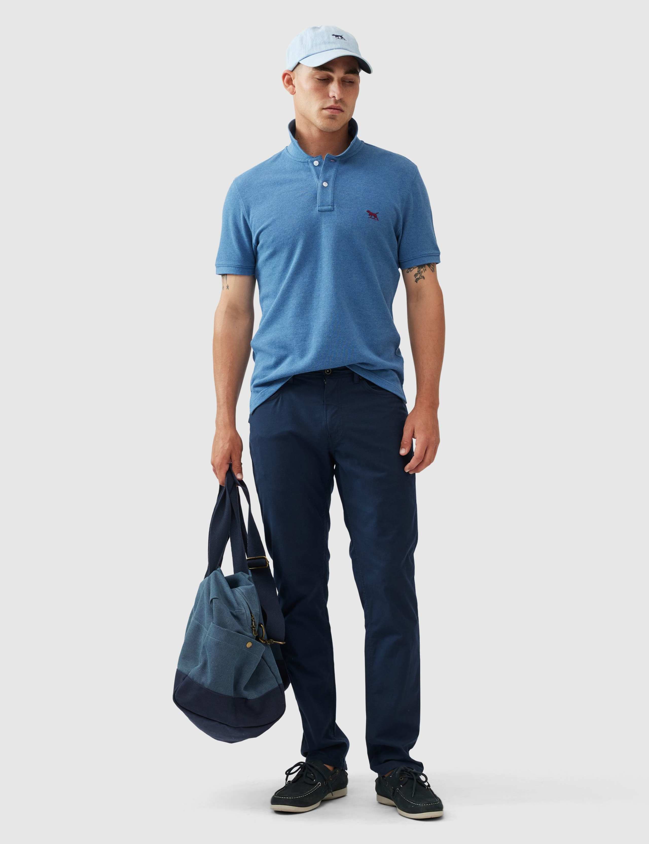 Gunn Slim Fit Pure Cotton Polo Shirt 3 of 5
