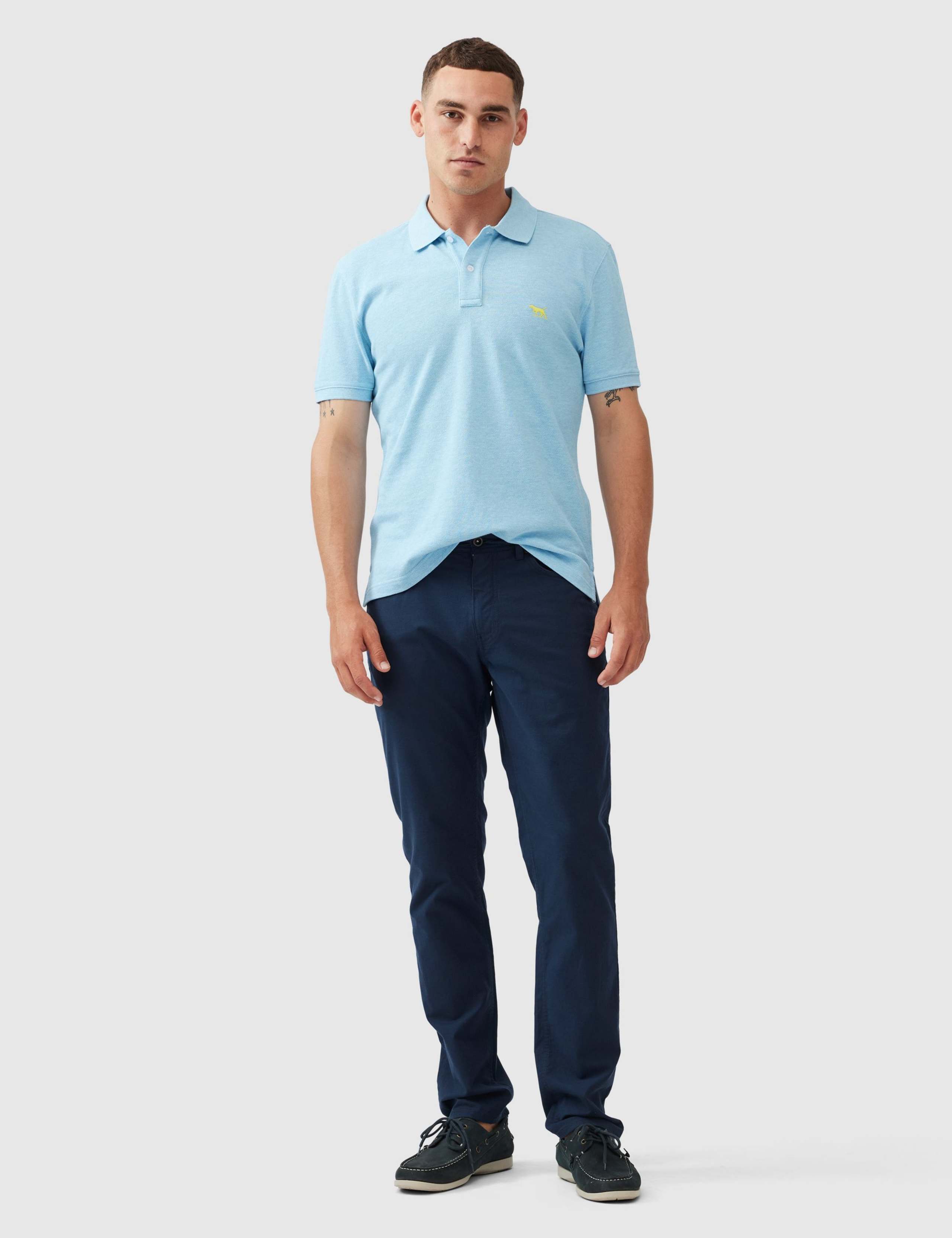 Gunn Slim Fit Pure Cotton Polo Shirt 3 of 5