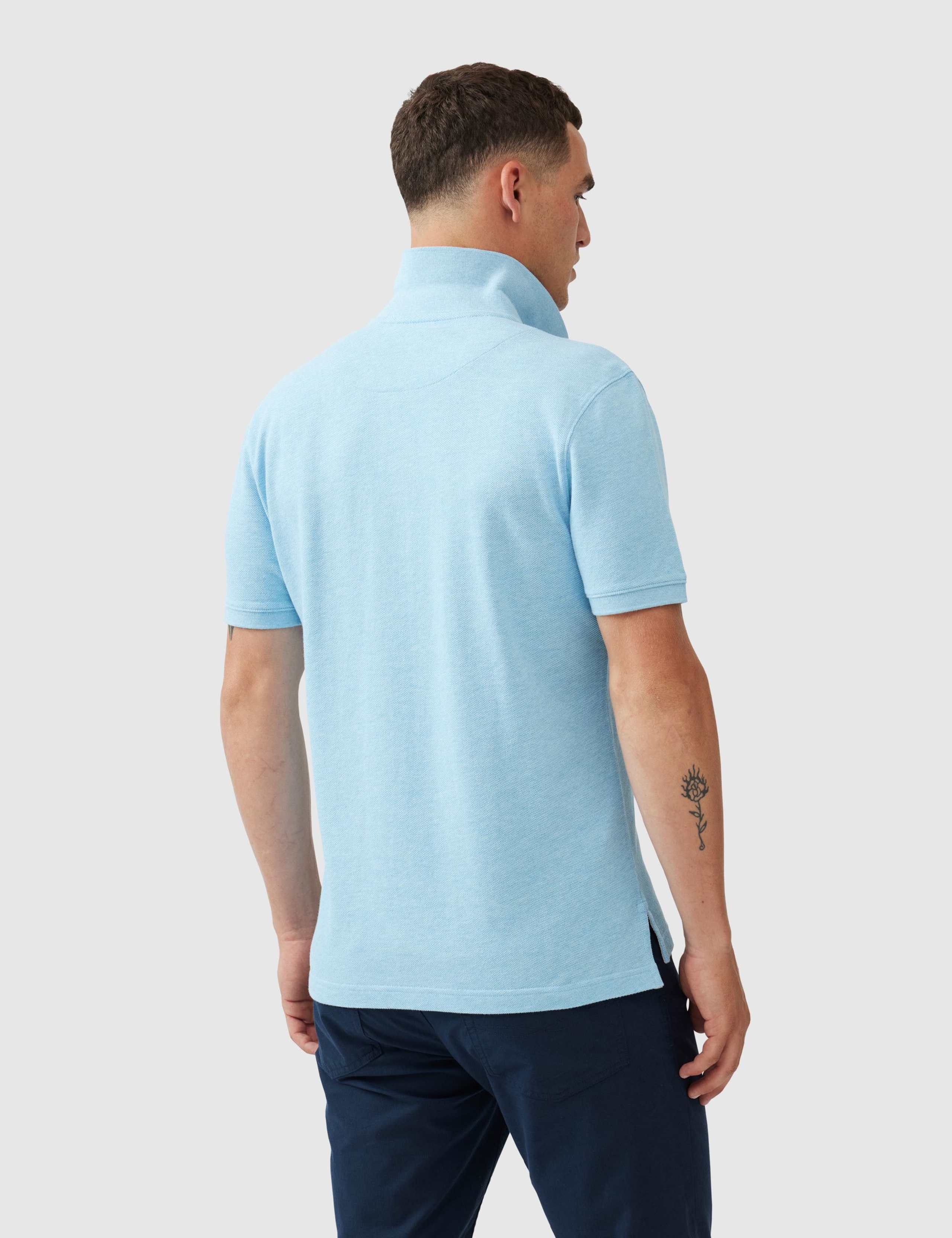 Gunn Slim Fit Pure Cotton Polo Shirt 4 of 5