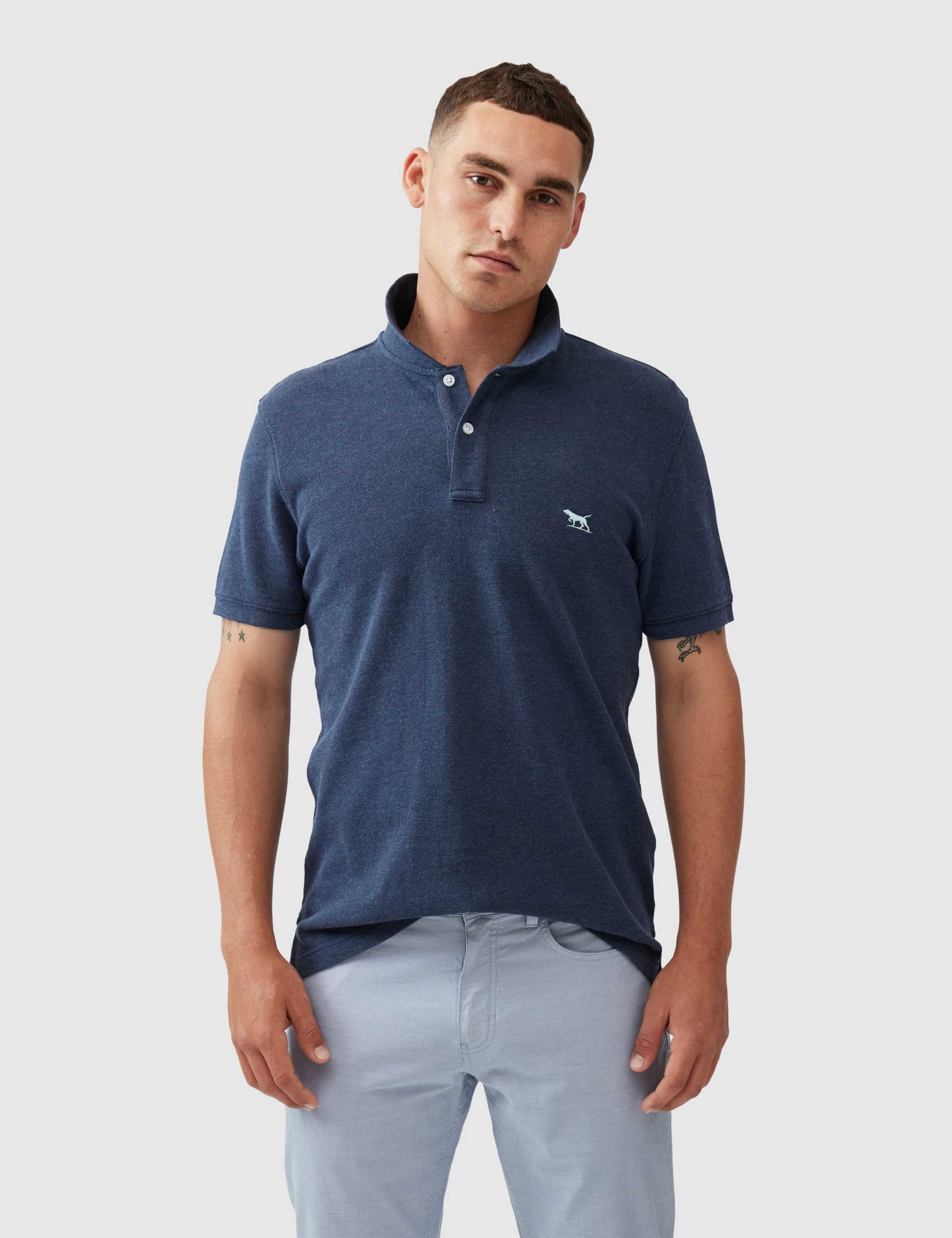 Gunn Slim Fit Pure Cotton Polo Shirt 1 of 5
